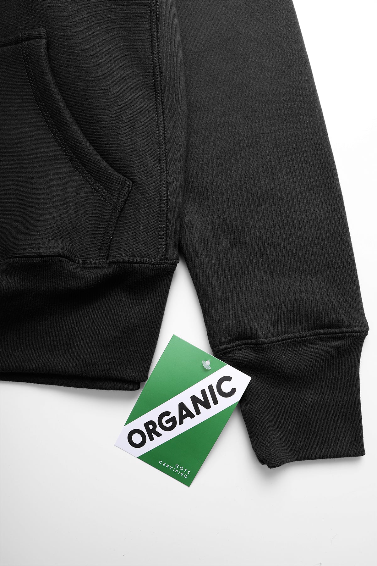 12oz Scribble Logo Hoodie - Black - Image 3