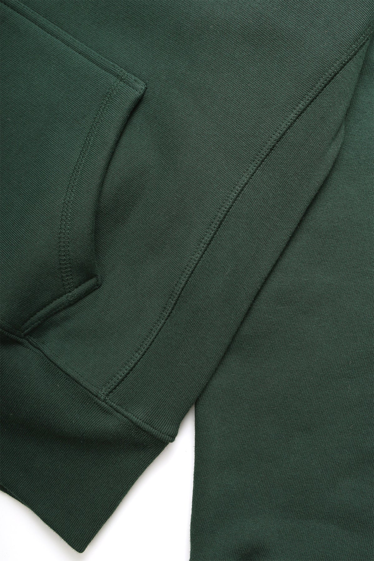 12oz Service Embroidered Hoodie - Forest - Image 4