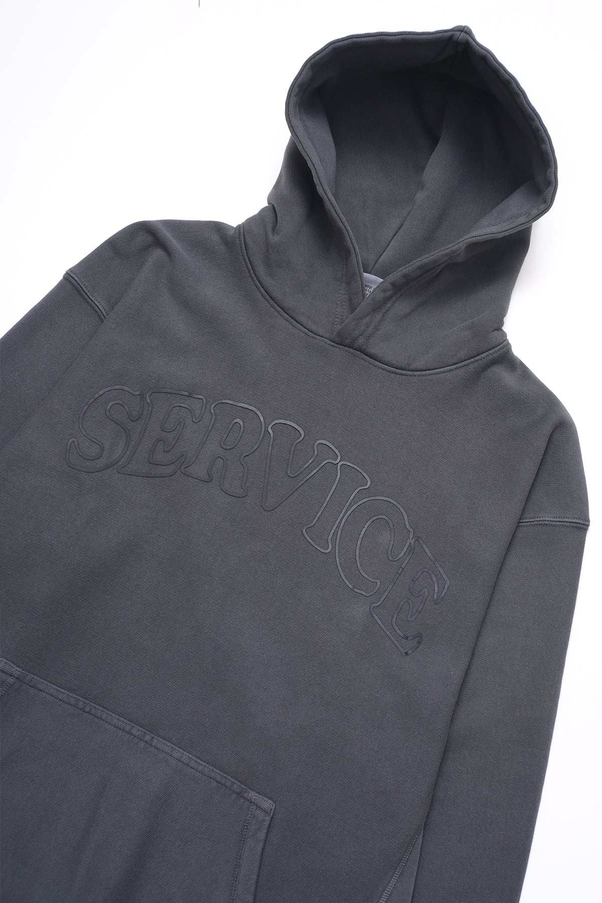 Arch Logo Hoodie - Charcoal - Image 3