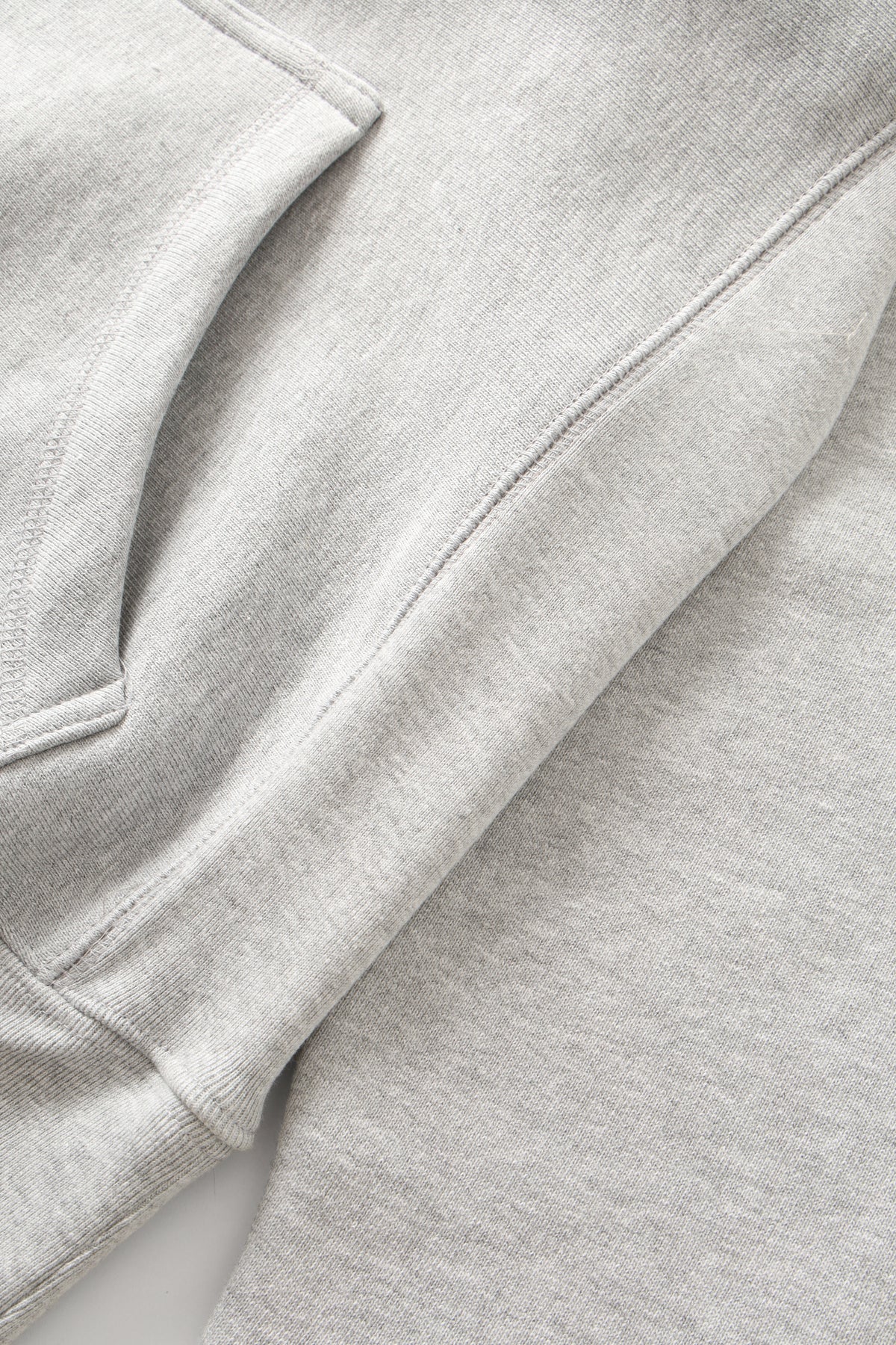 Arch Logo Hoodie - Marl Grey - Image 5