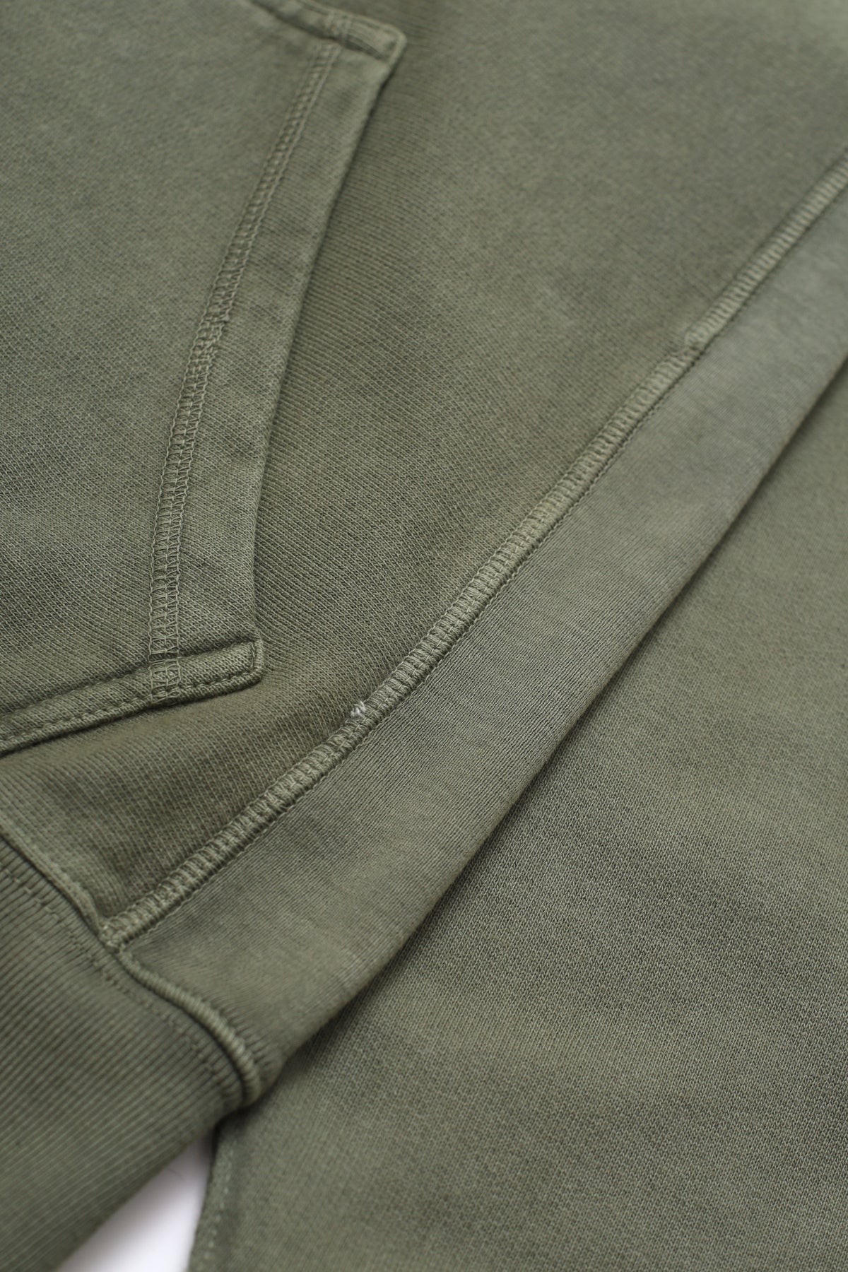 Arch Logo Hoodie - Olive - Image 5