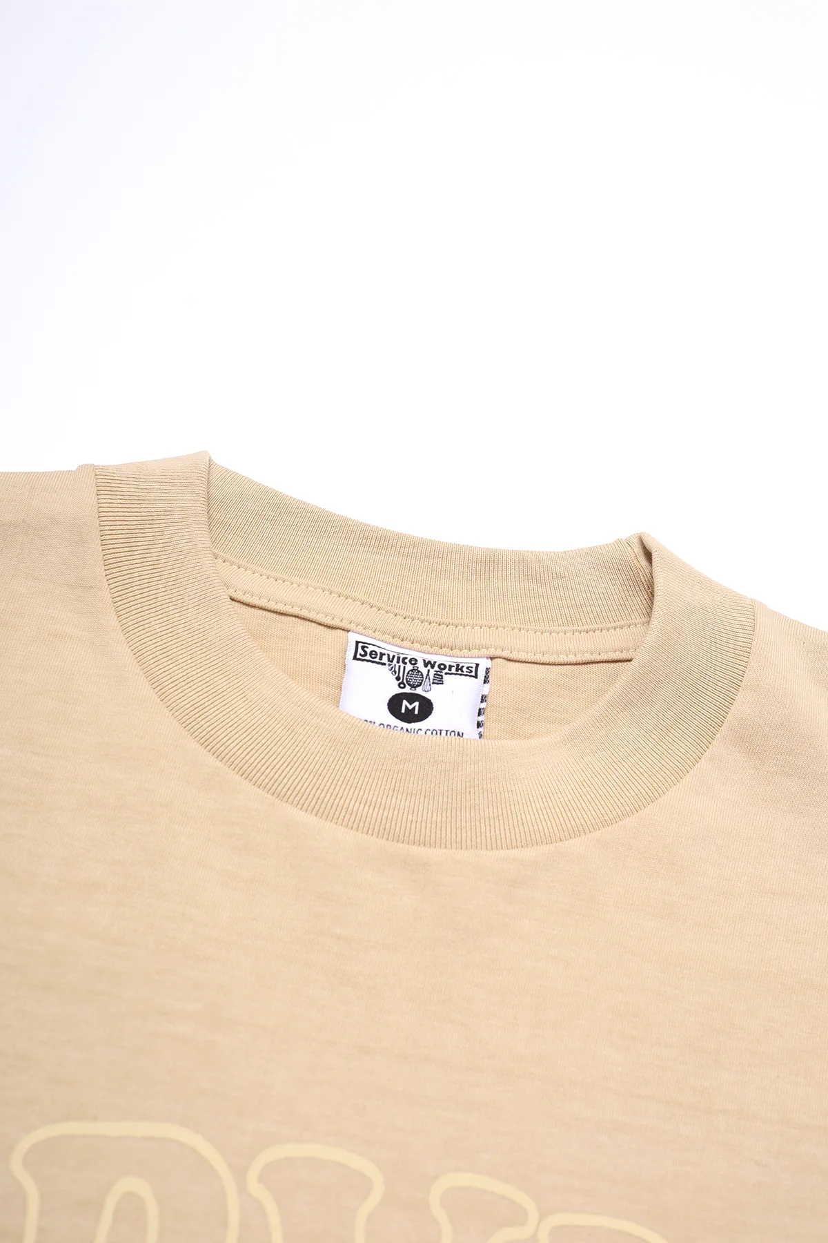 Arch Logo Tee - Khaki - Image 4