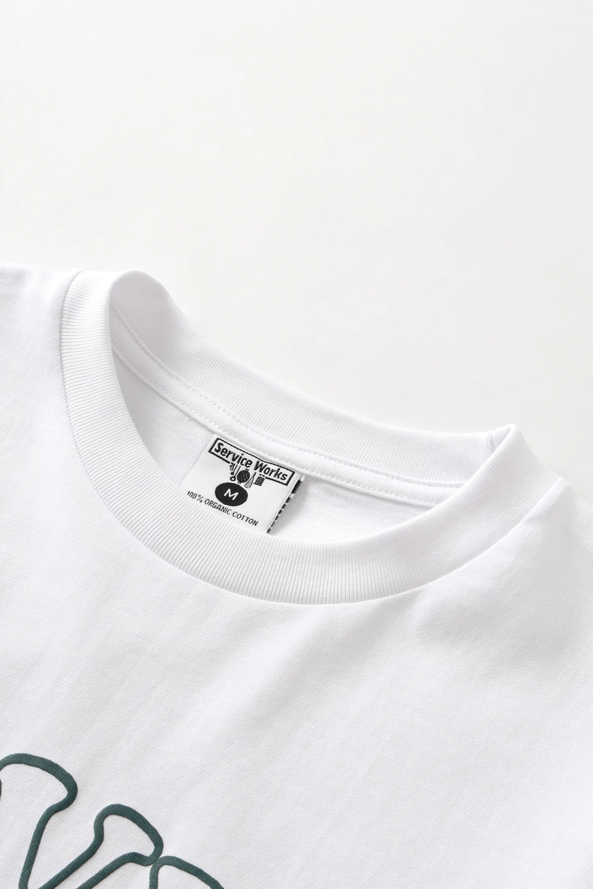 Arch Logo Tee - White - Image 4