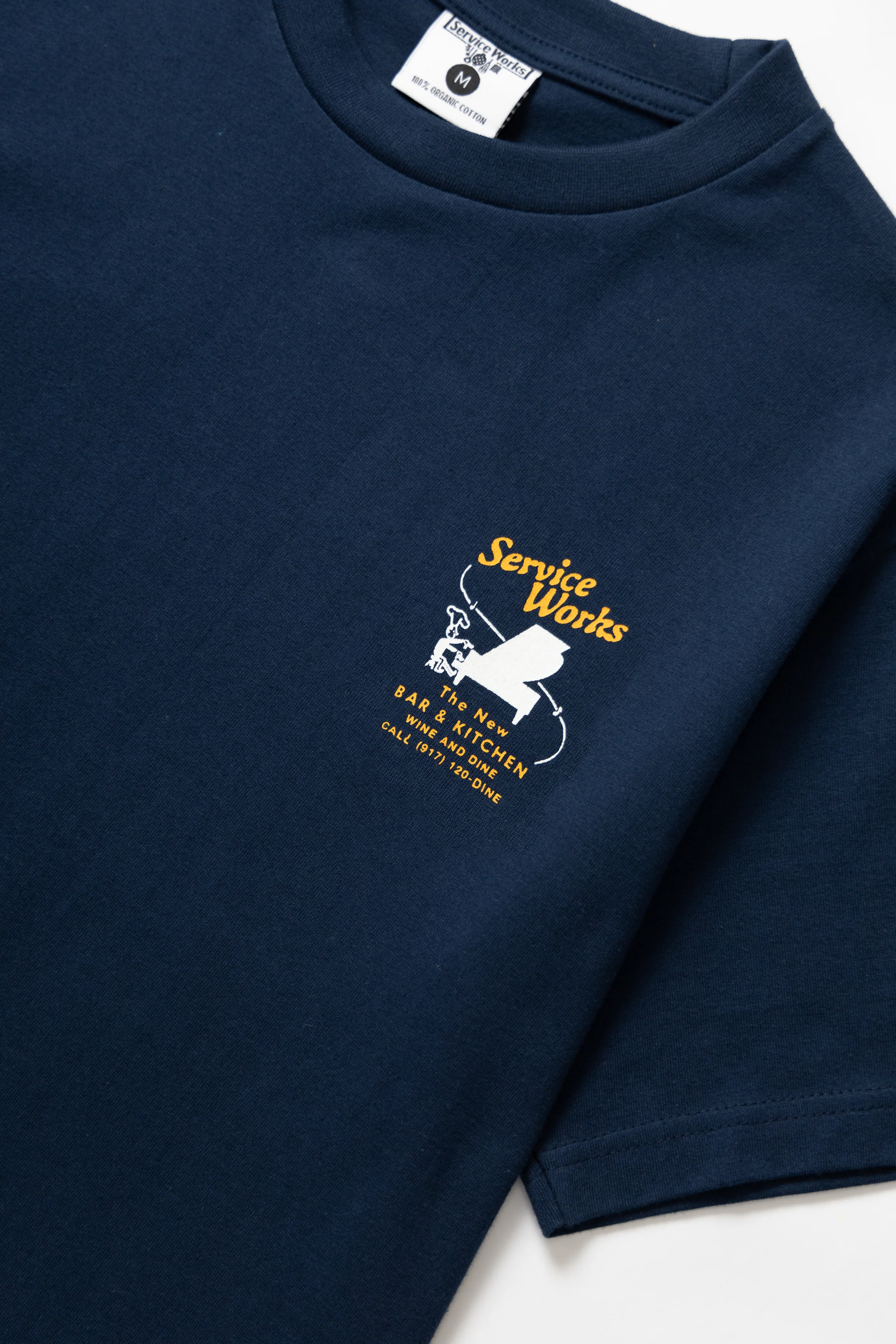 Bar & Kitchen Tee - Navy - Image 4