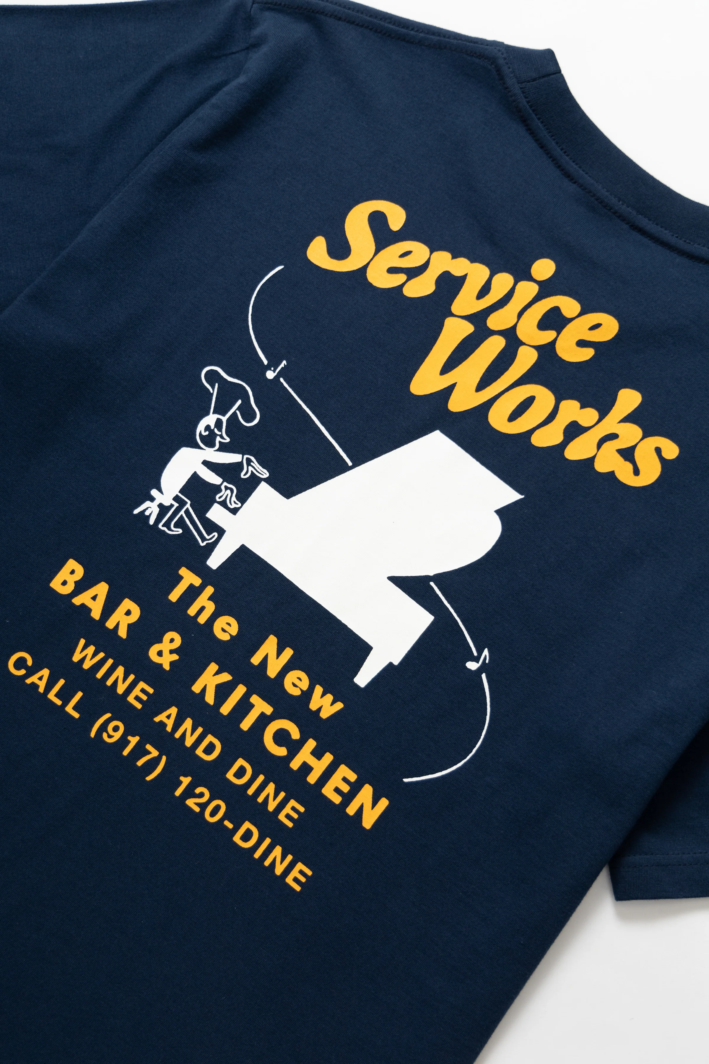 Bar & Kitchen Tee - Navy - Image 6