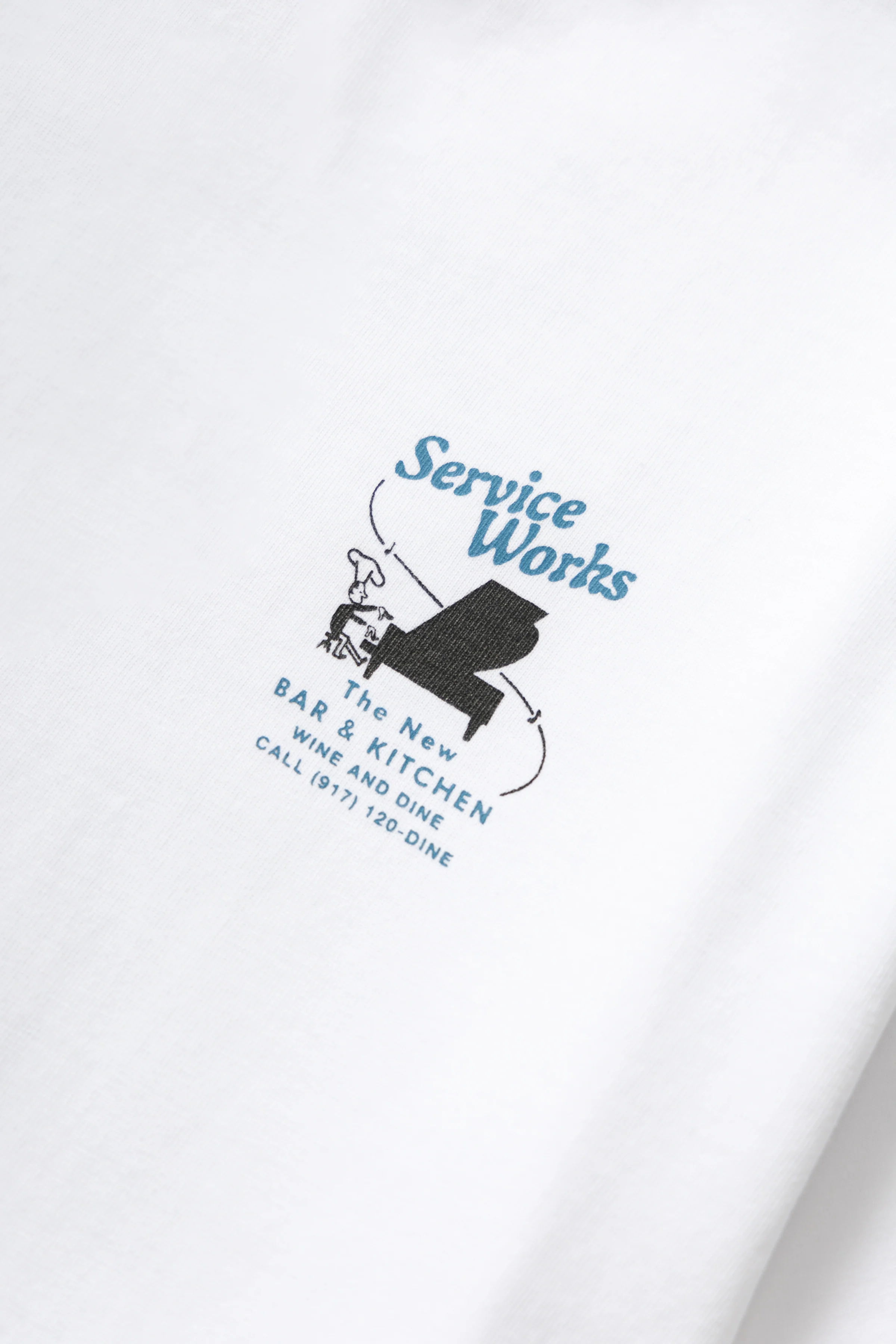 Bar & Kitchen Tee - White - Image 3