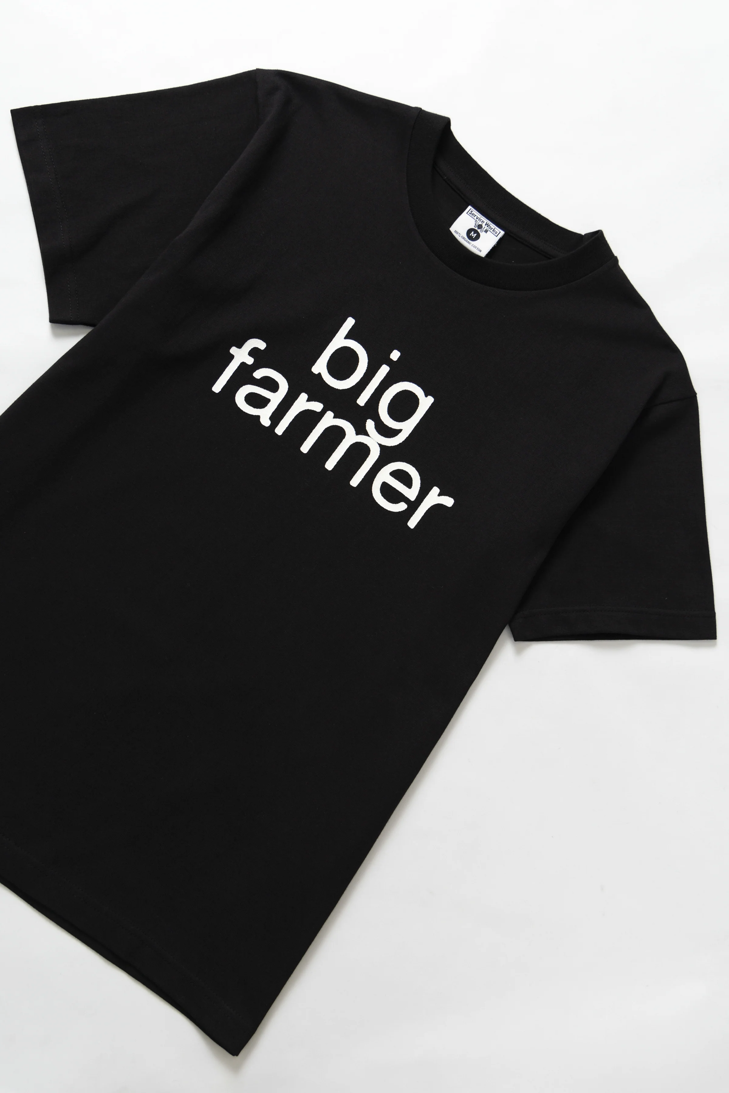 Big Farmer Tee - Black - Image 2