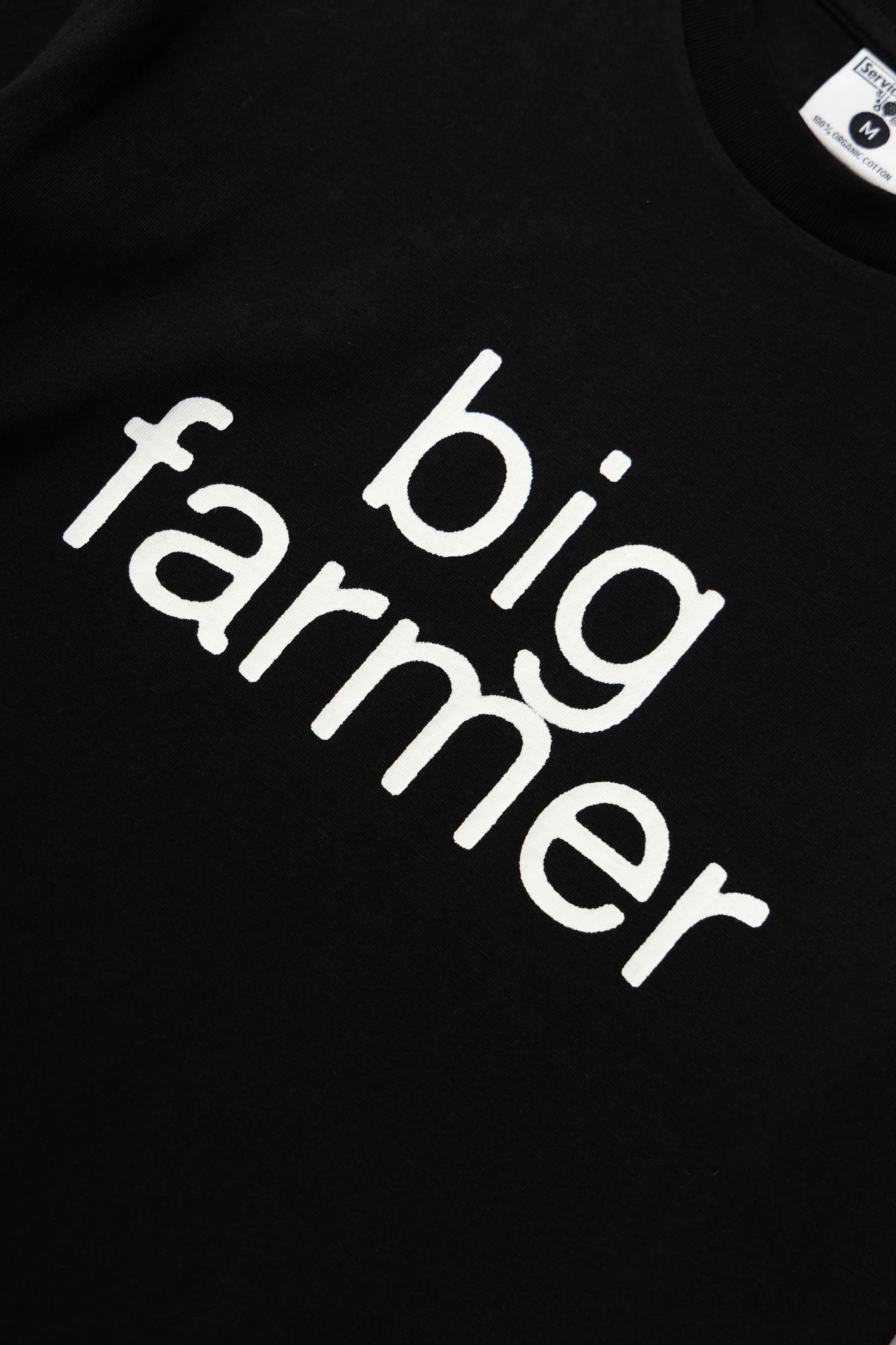 Big Farmer Tee - Black - Image 3