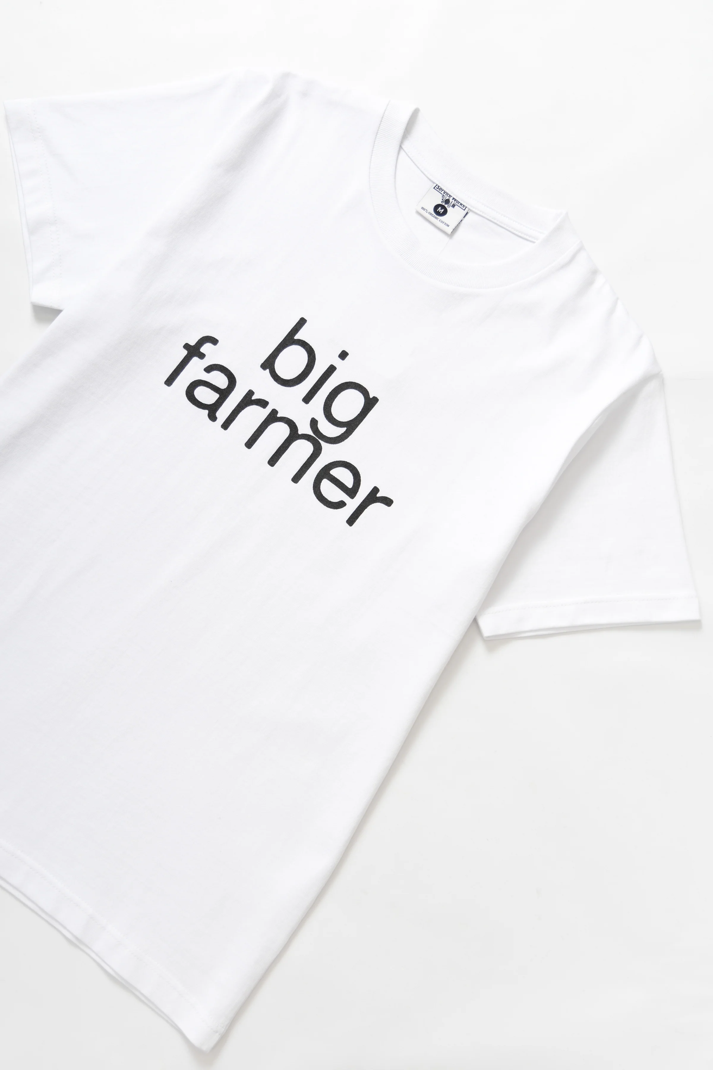 Big Farmer Tee - White - Image 2