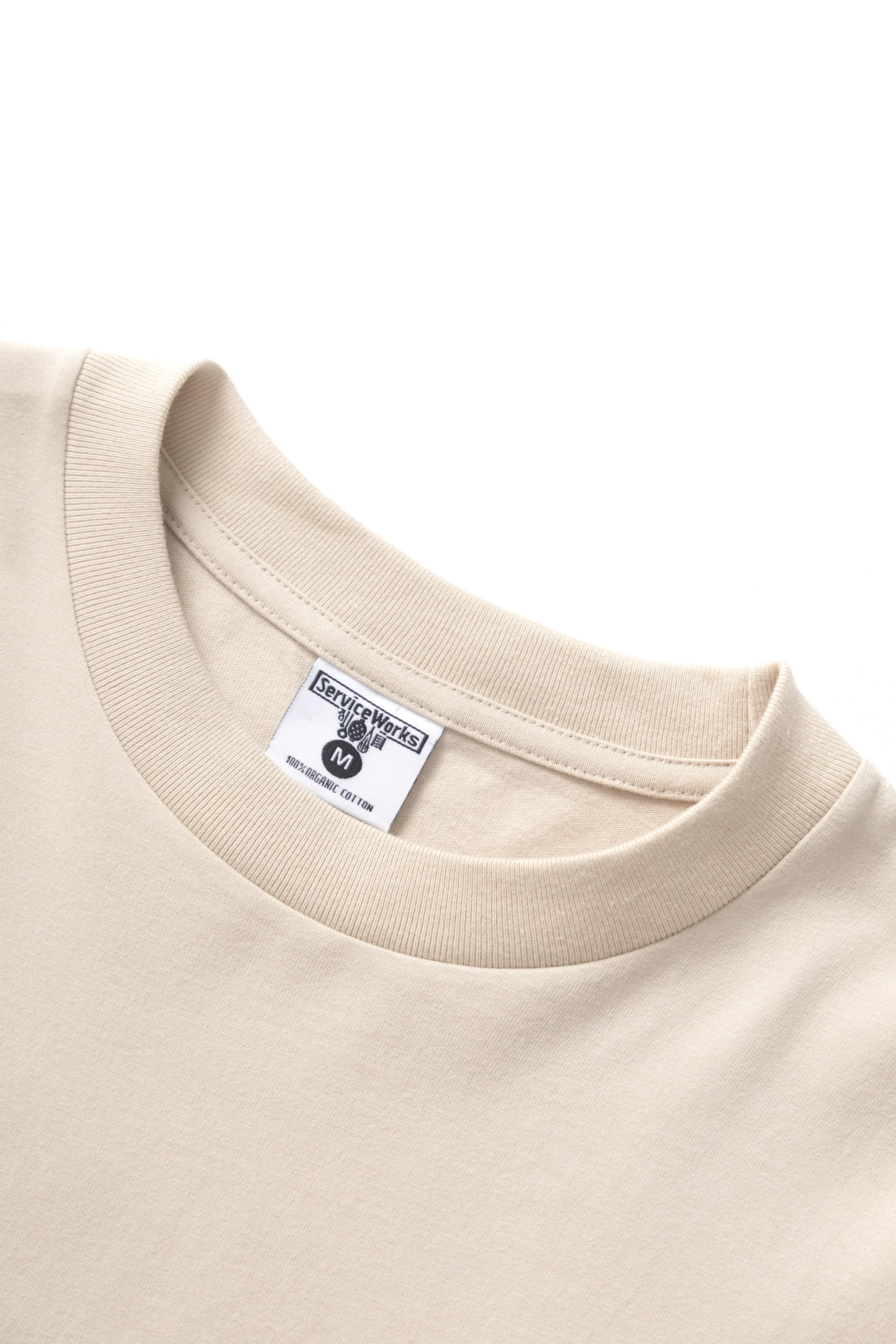 Bootleg Long Sleeve Tee - Natural - Image 3