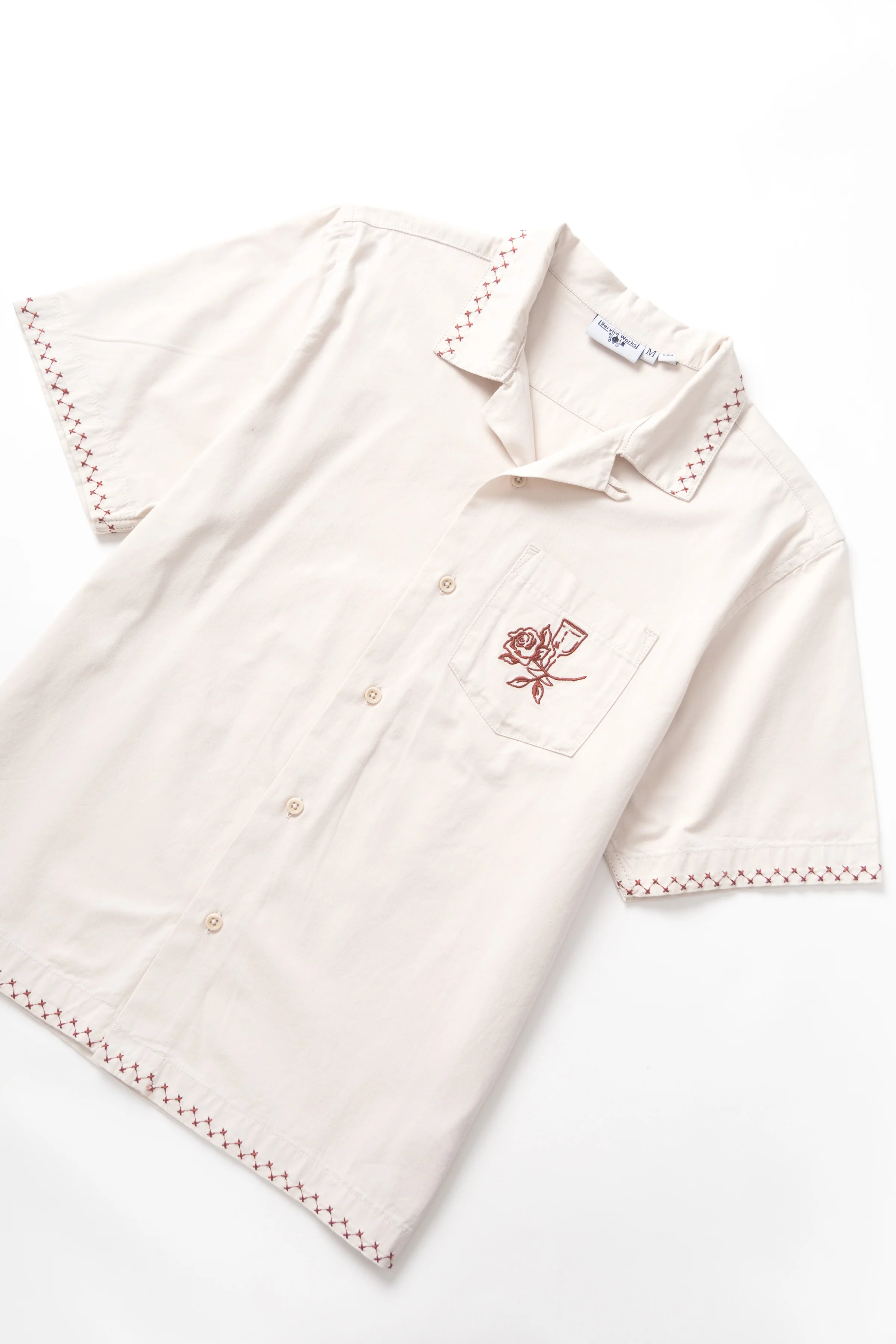 Border Shirt - Off-White - Image 4