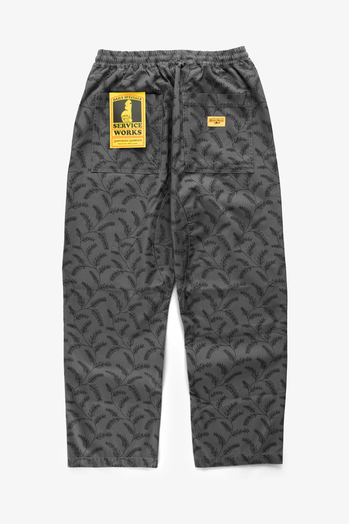 Branch Twill Chef Pants - Black - Image 2