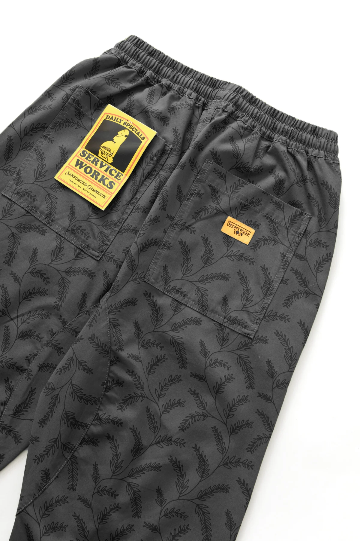 Branch Twill Chef Pants - Black - Image 5