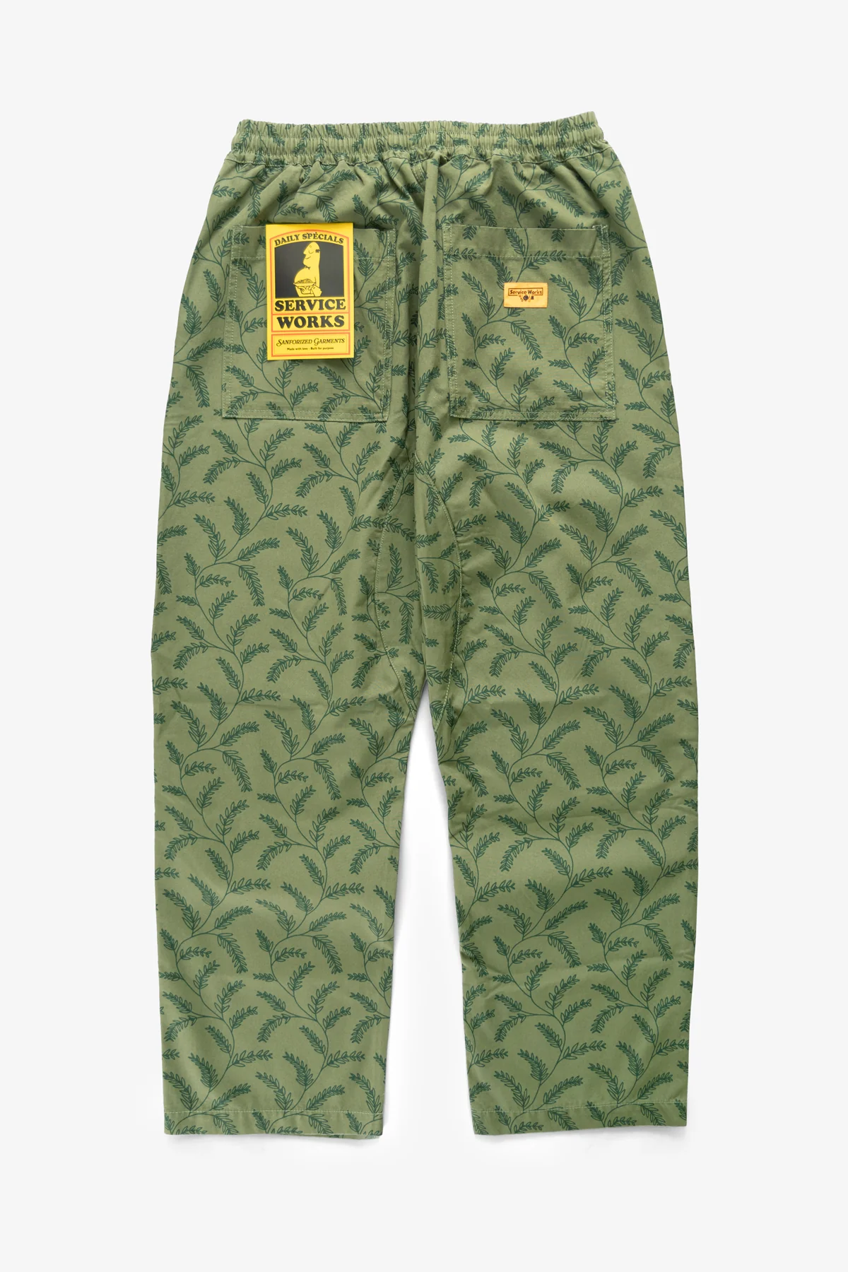 Branch Twill Chef Pants - Olive - Image 2
