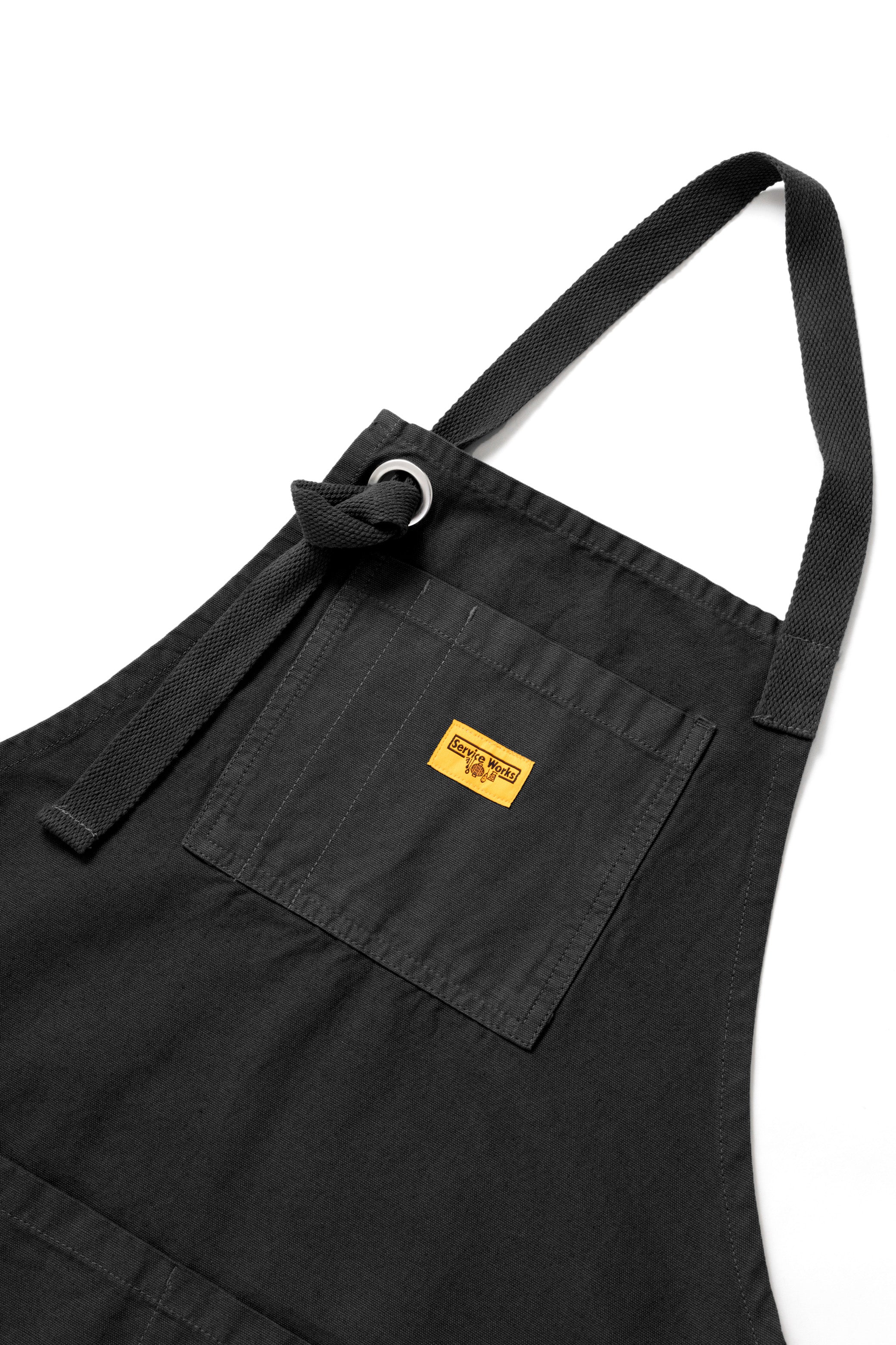 Canvas Apron - Black - Image 4