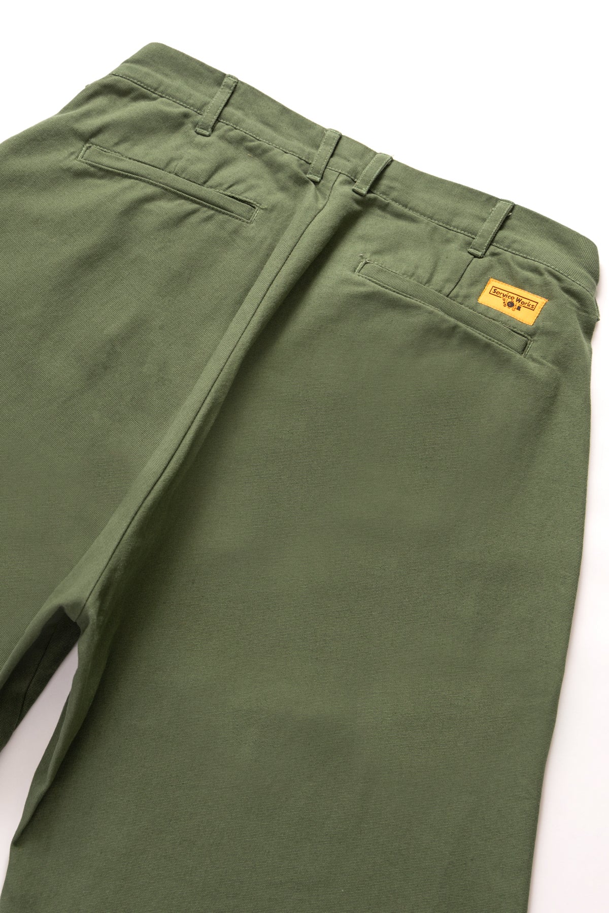 Canvas Part Timer Pant - Olive - Image 3