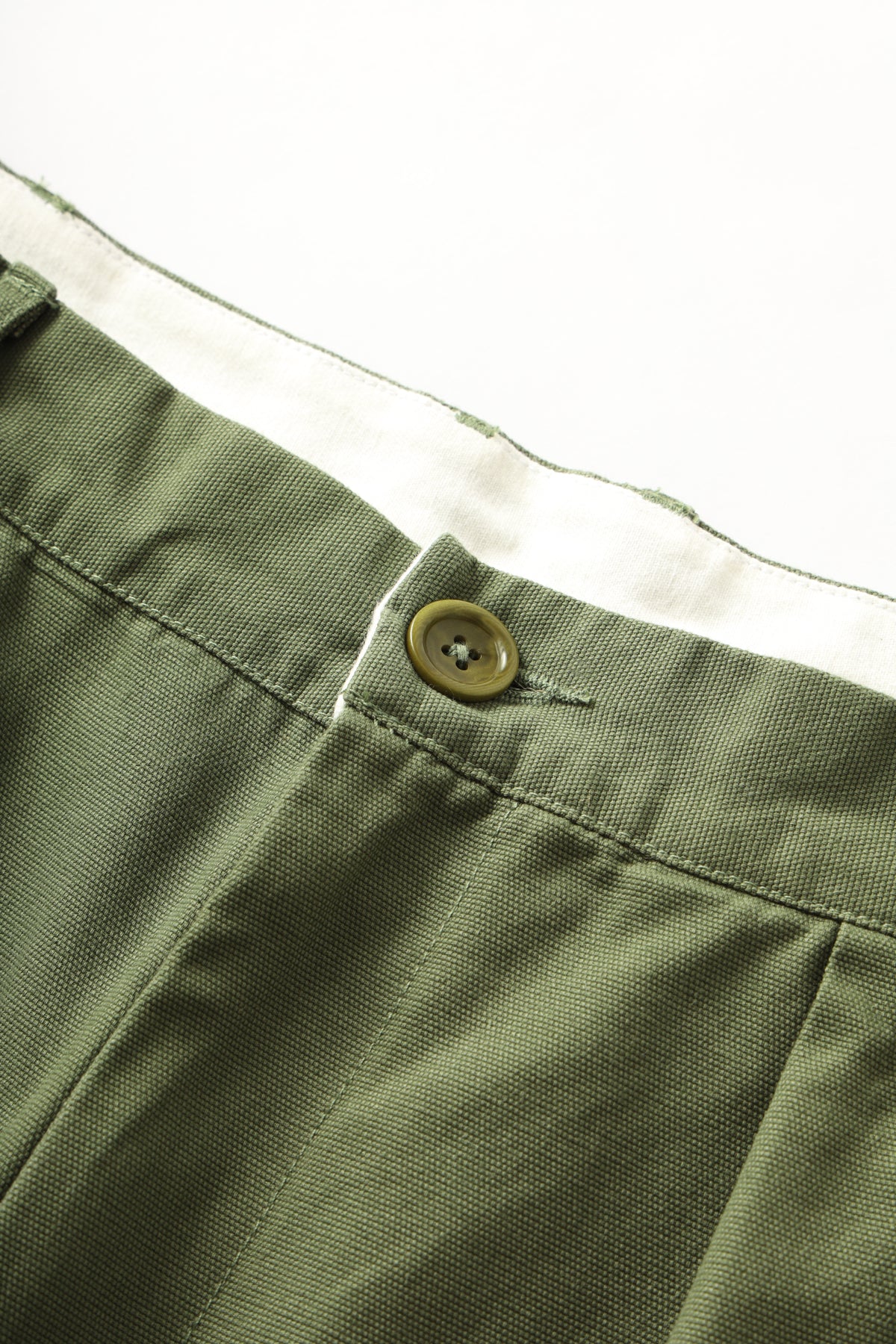 Canvas Part Timer Pant - Olive - Image 4