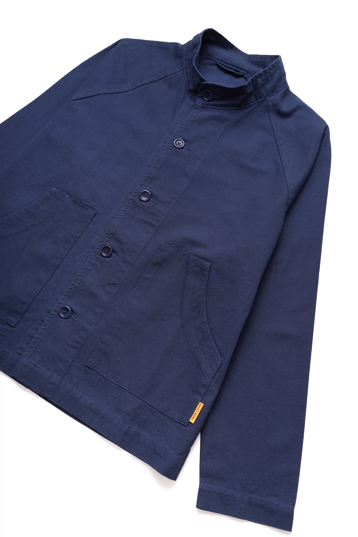 Canvas Waiters Jacket - Navy - Image 2