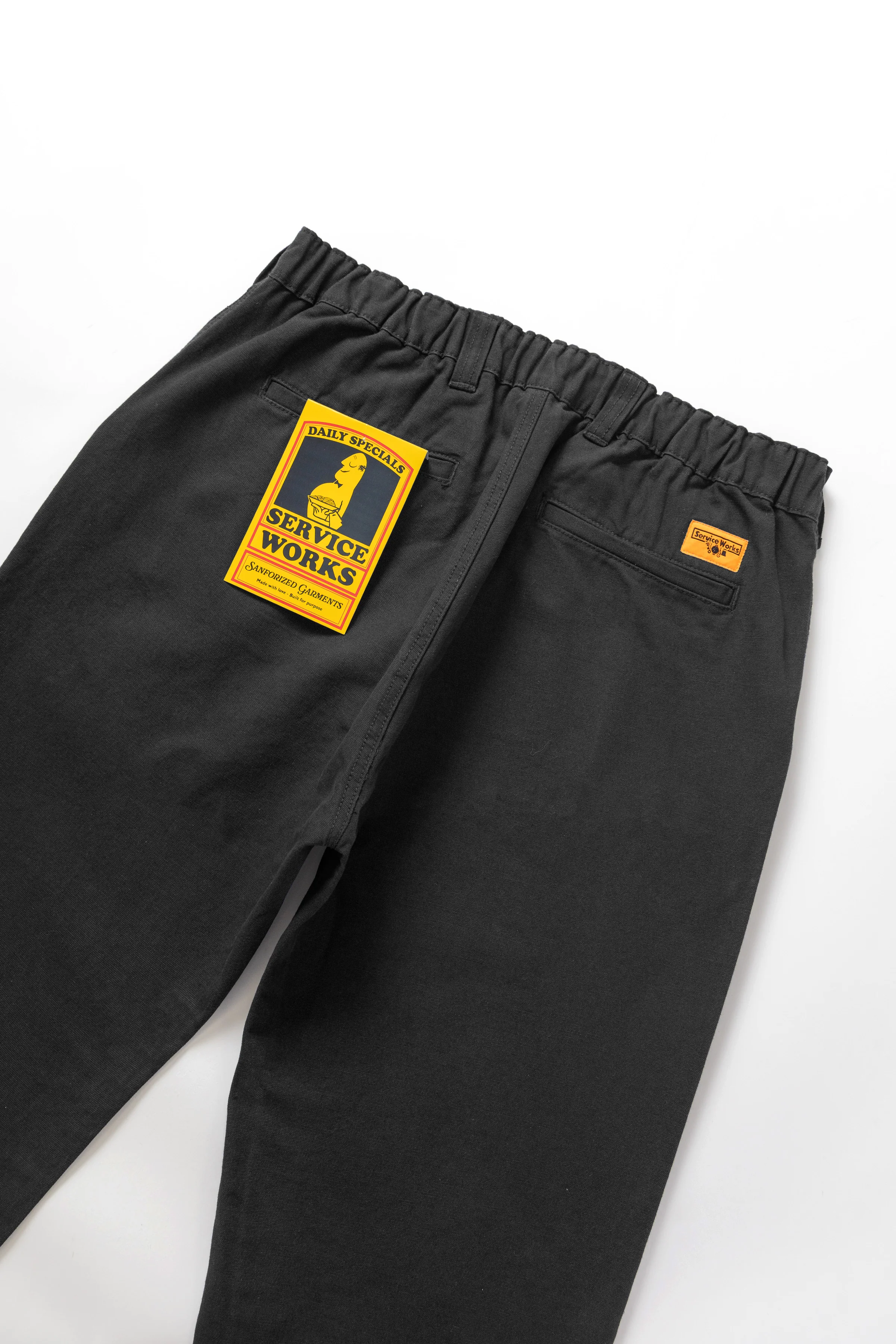 Canvas Waiters Pant - Black - Image 5