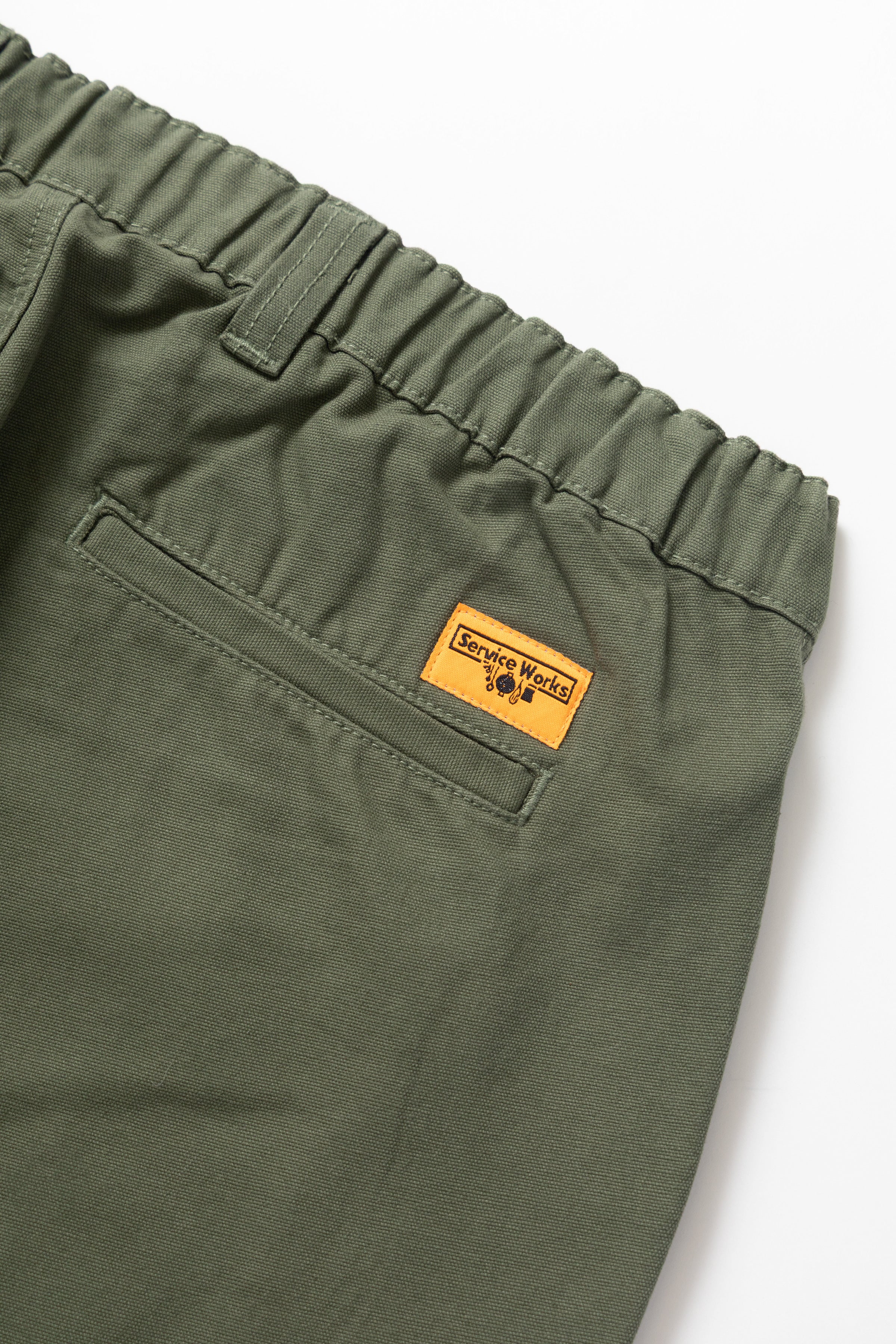 Canvas Waiters Pant - Olive - Image 6