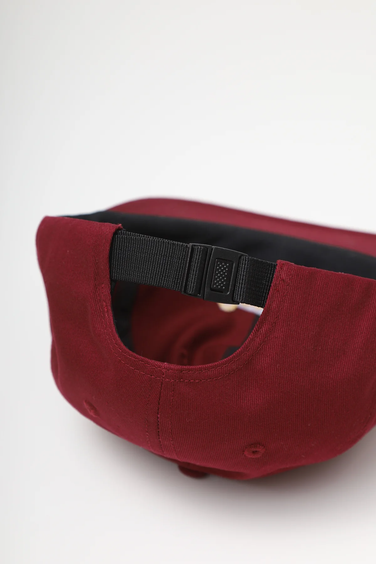 Chainstitch Cap - Burgundy - Image 3