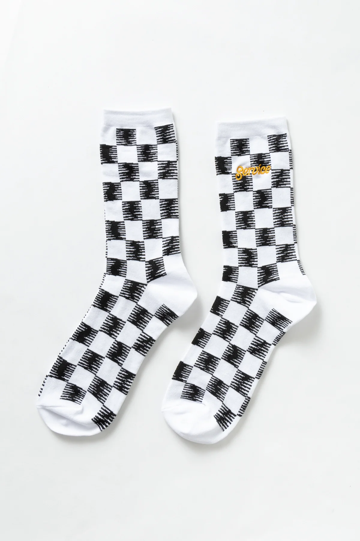 Checker Socks - Mono - Image 3