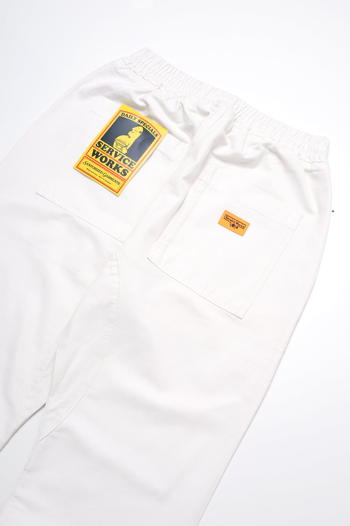 Classic Chef Pants - Off-White - Image 4