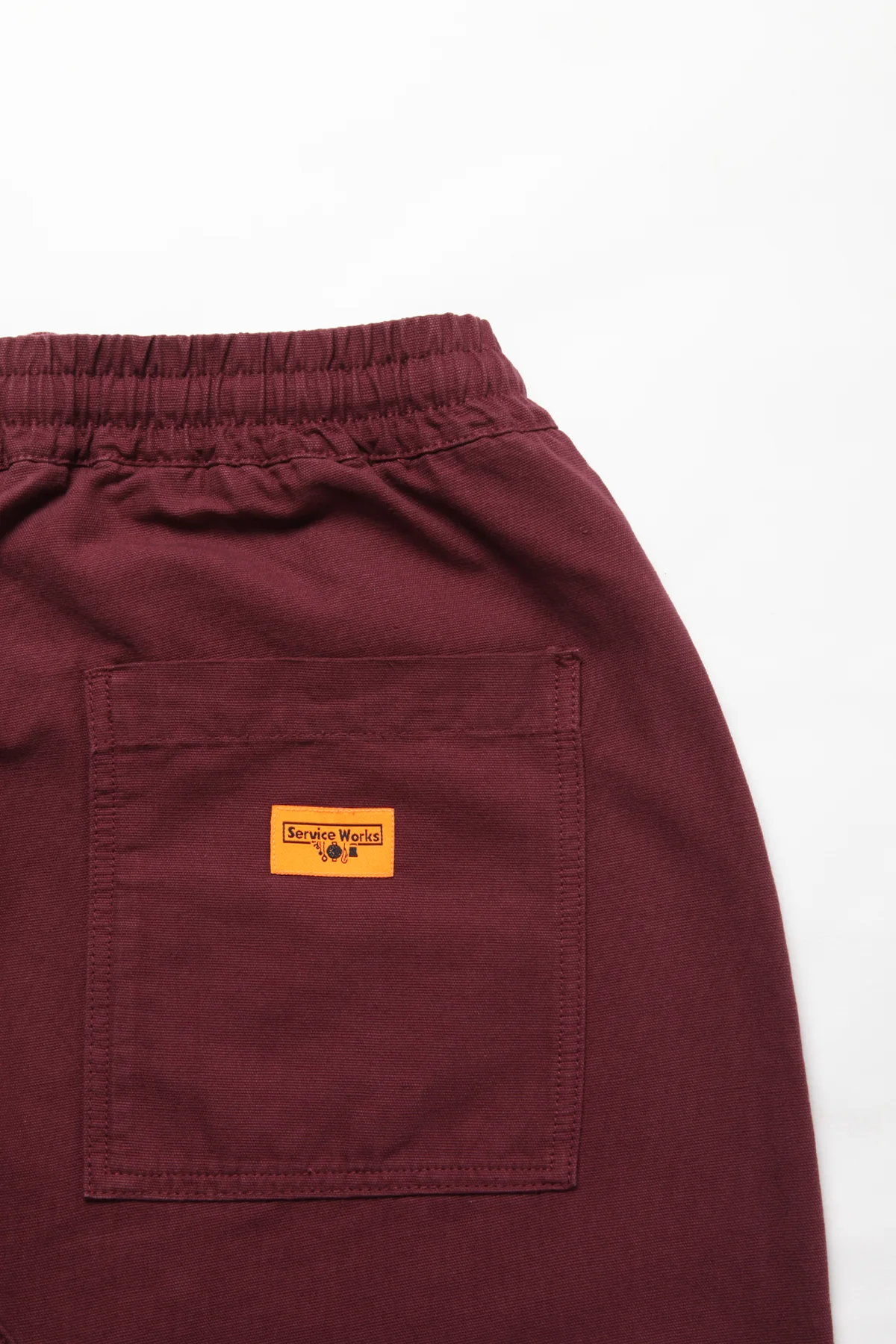 Classic Chef Pants - Burgundy - Image 4