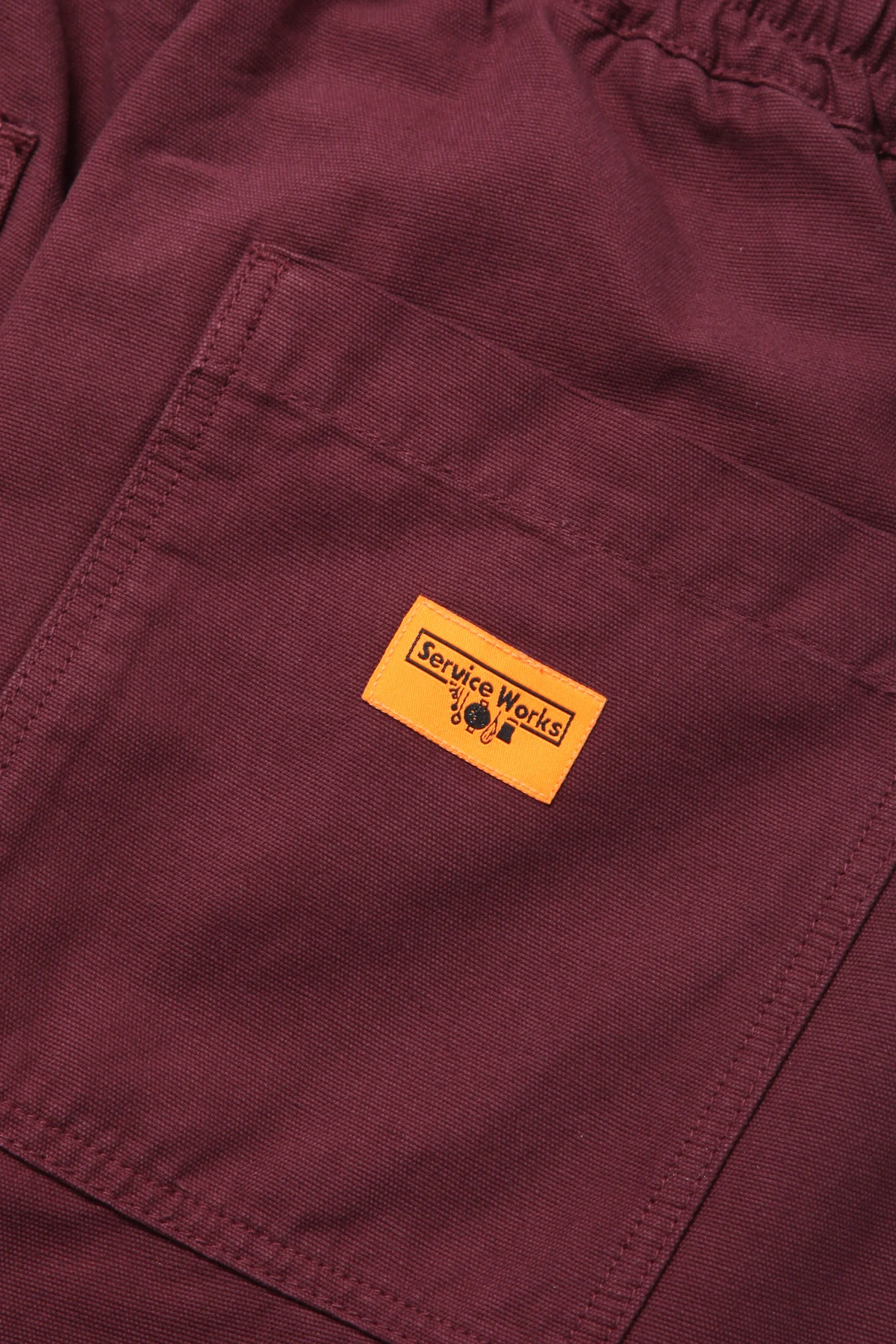 Classic Chef Pants - Burgundy - Image 5