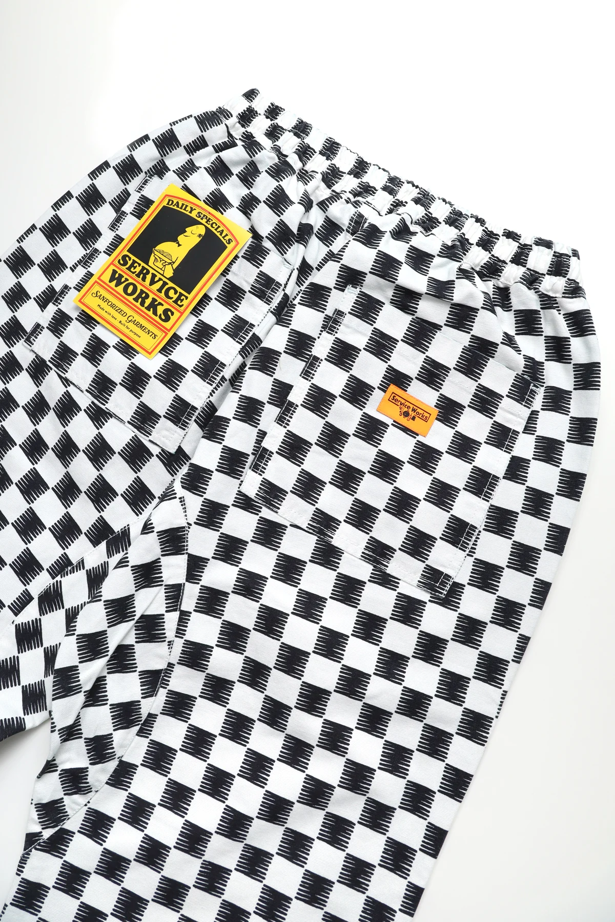 Classic Chef Pants - Mono Checker - Image 4