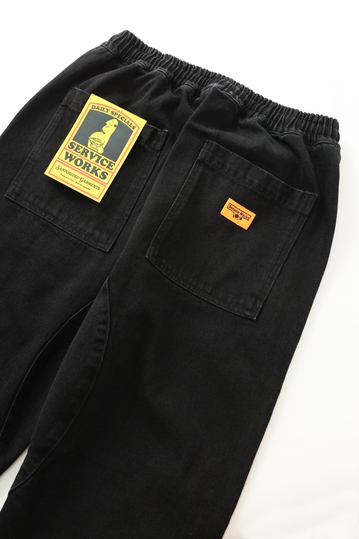 Classic Chef Pants - Dark Washed Denim - Image 3