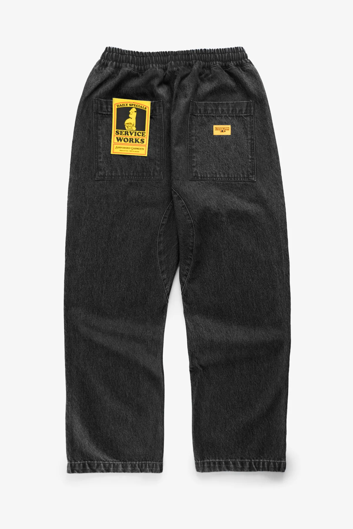 Classic Chef Pants - Dark Washed Denim - Image 5