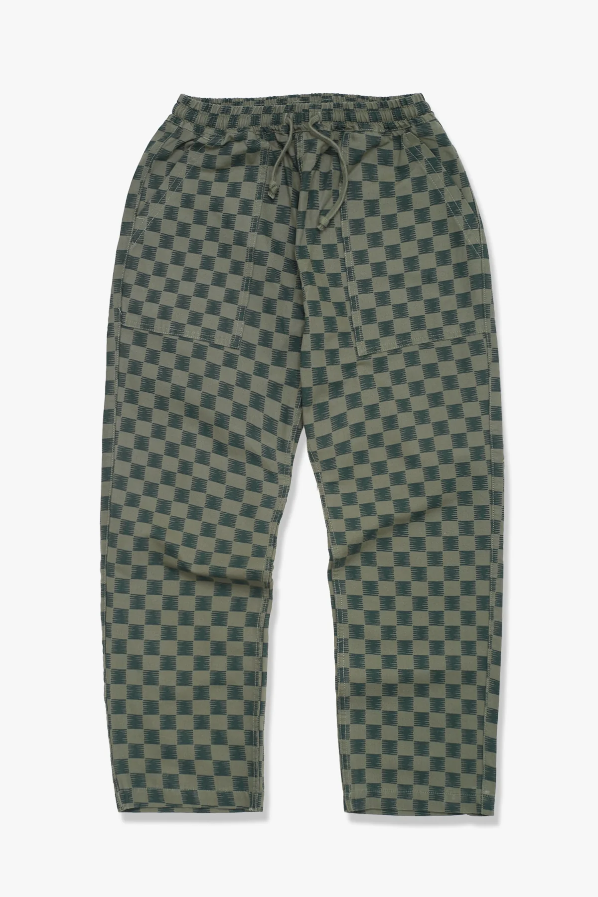 Classic Chef Pants - Green Checker - Image 2