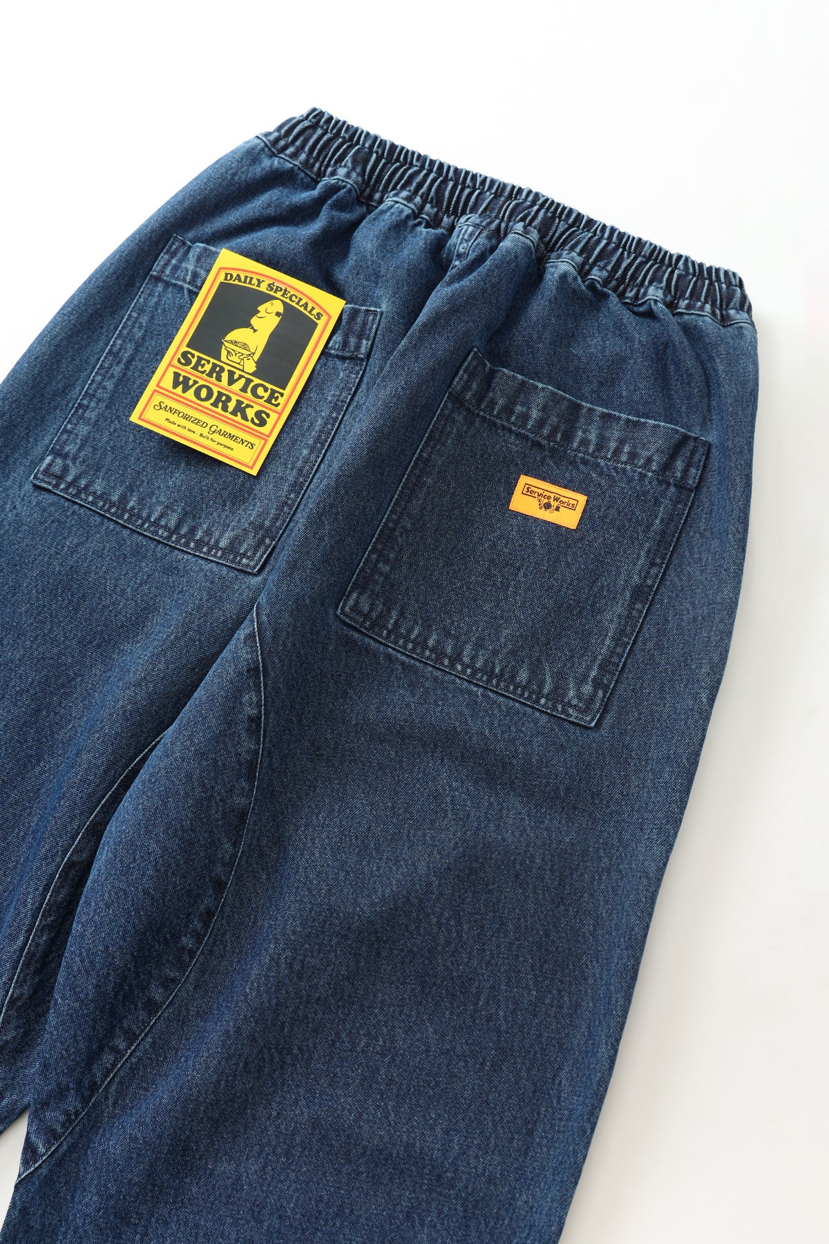 Classic Chef Pants - Indigo Denim - Image 3