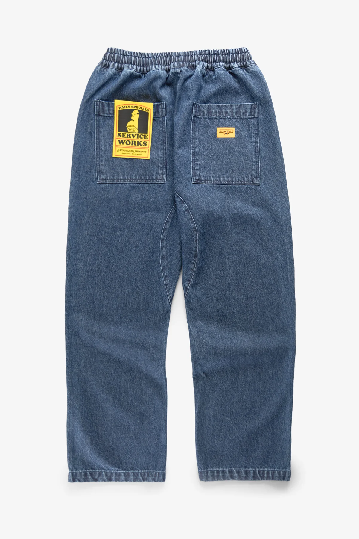 Classic Chef Pants - Indigo Denim - Image 5