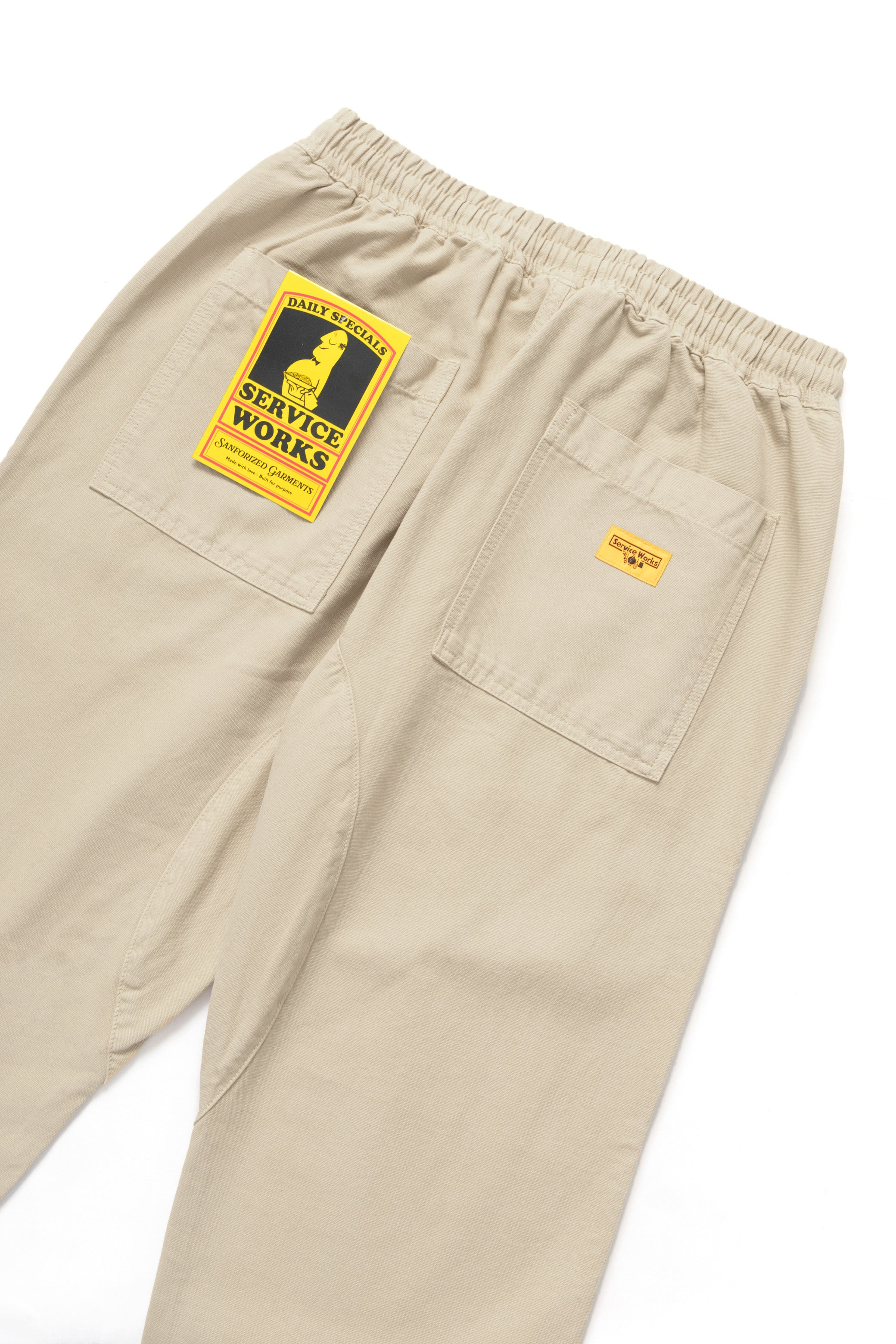 Classic Chef Pants - Khaki - Image 4