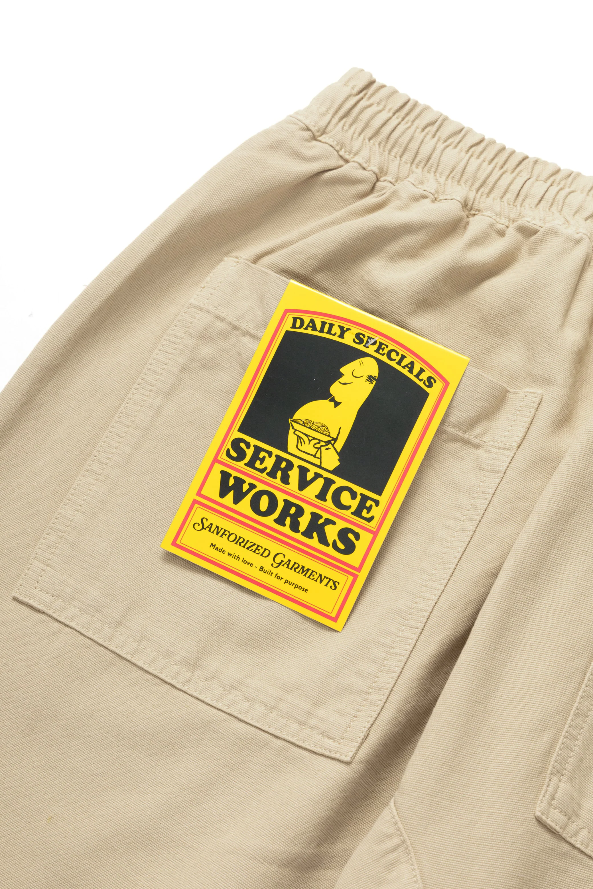 Classic Chef Pants - Khaki - Image 5