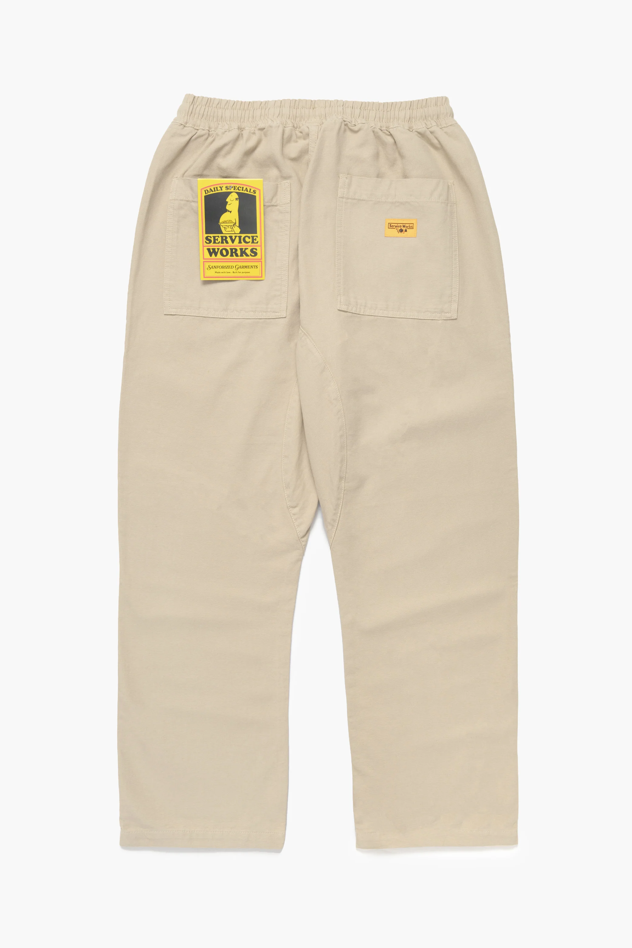 Classic Chef Pants - Khaki - Image 7