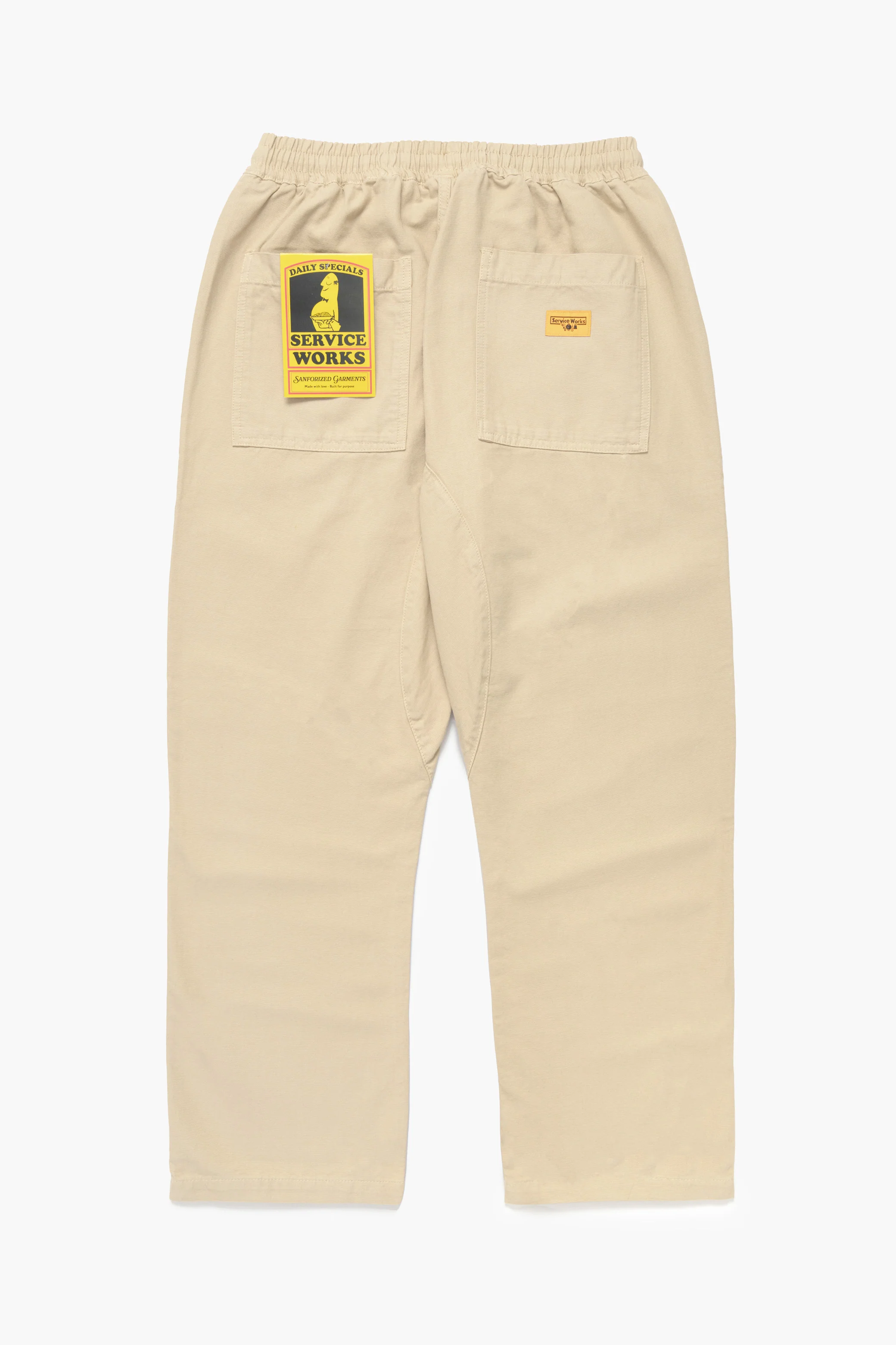 Classic Chef Pants - Pale Khaki - Image 10