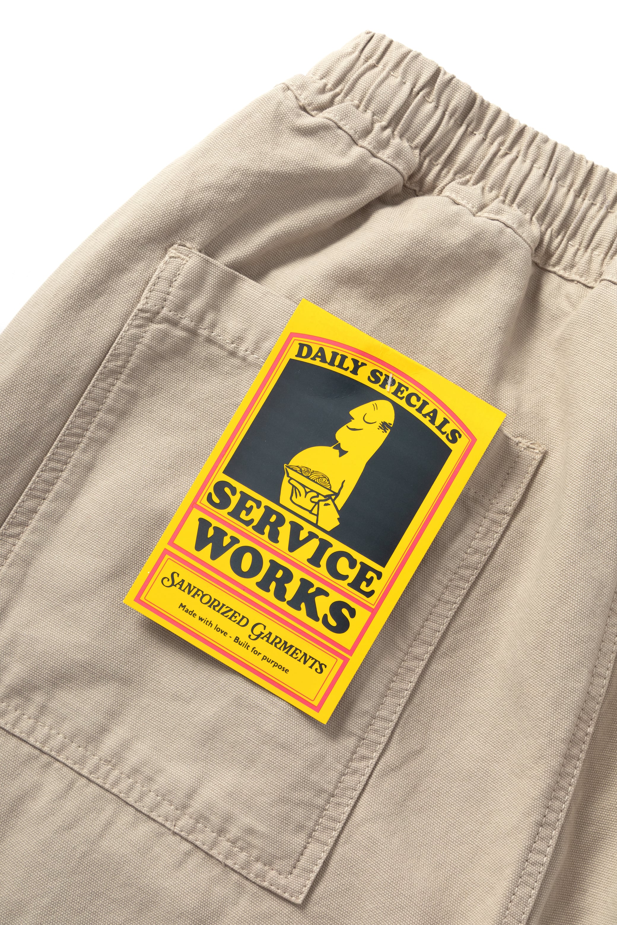 Classic Chef Pants - Stone - Image 9