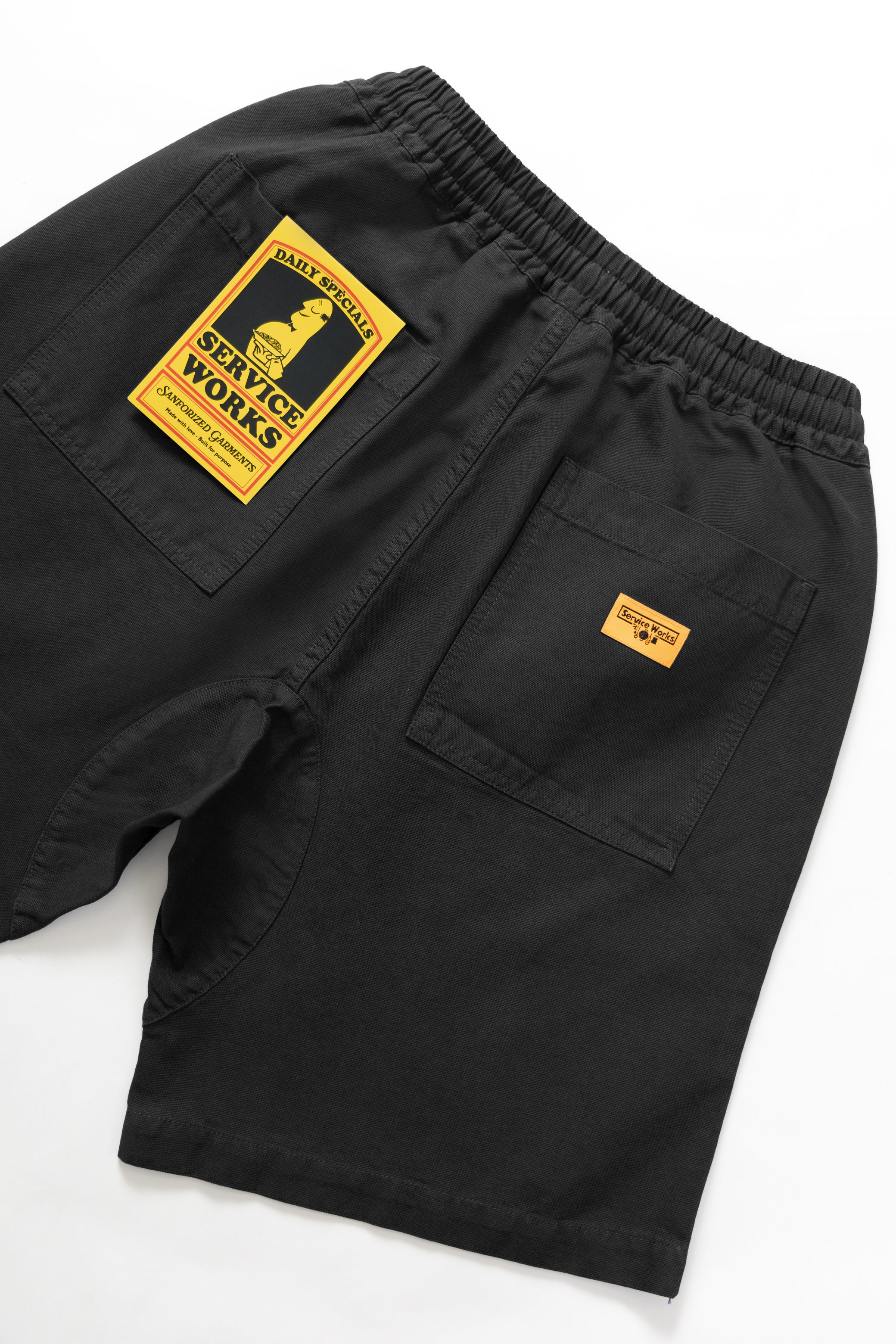 Classic Chef Shorts - Black - Image 4