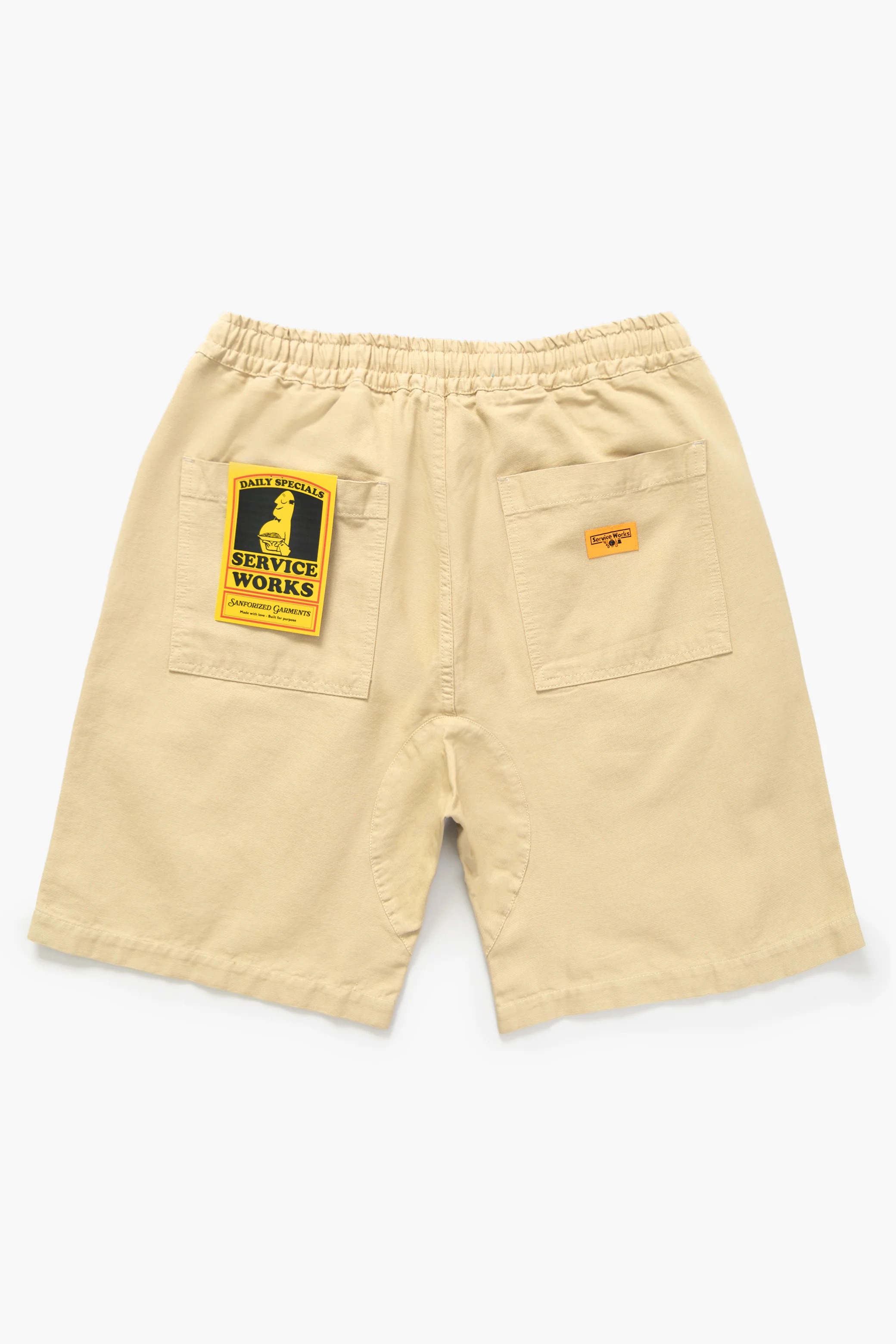 Classic Chef Shorts - Khaki - Image 4