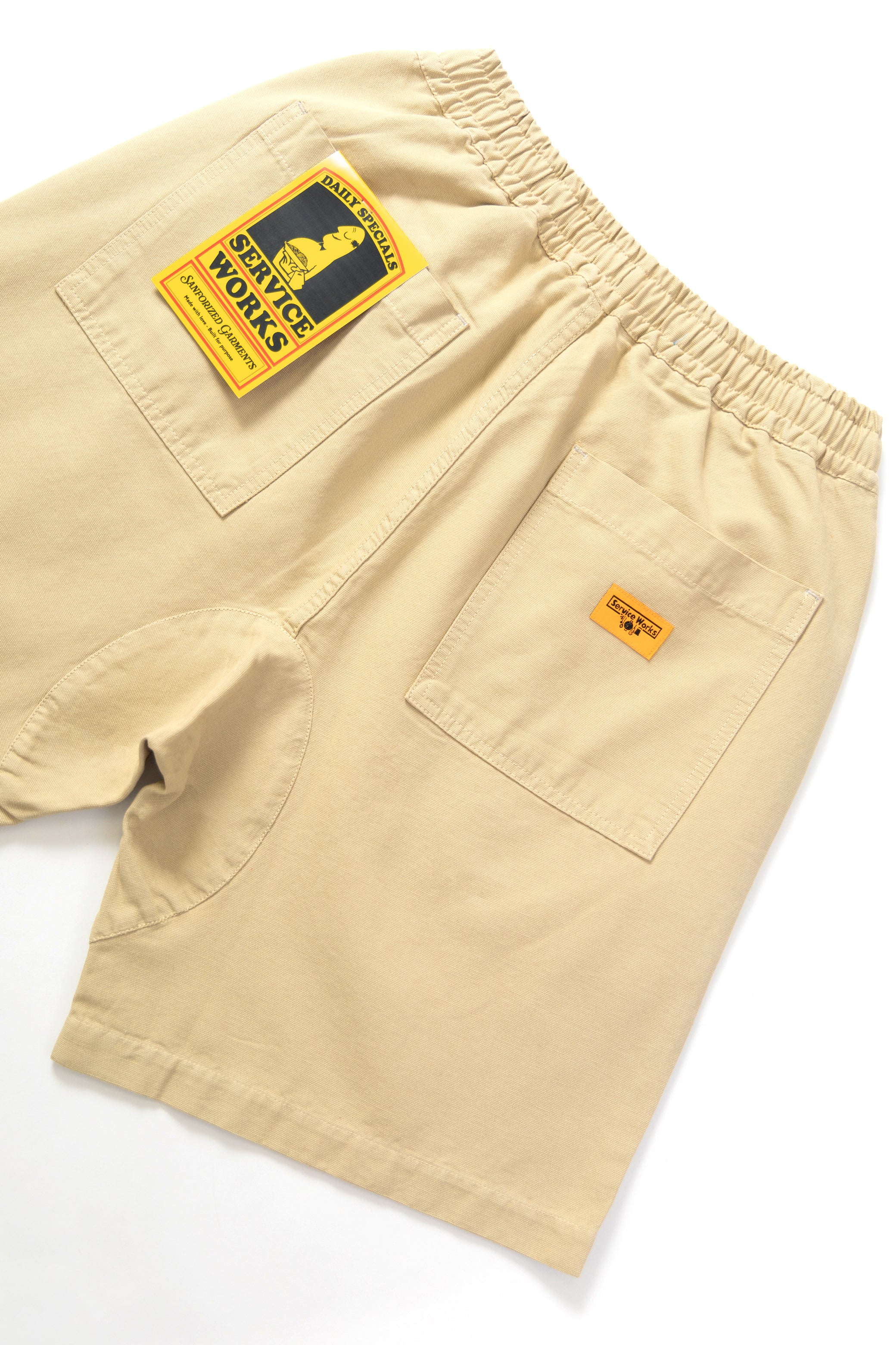 Classic Chef Shorts - Khaki - Image 6