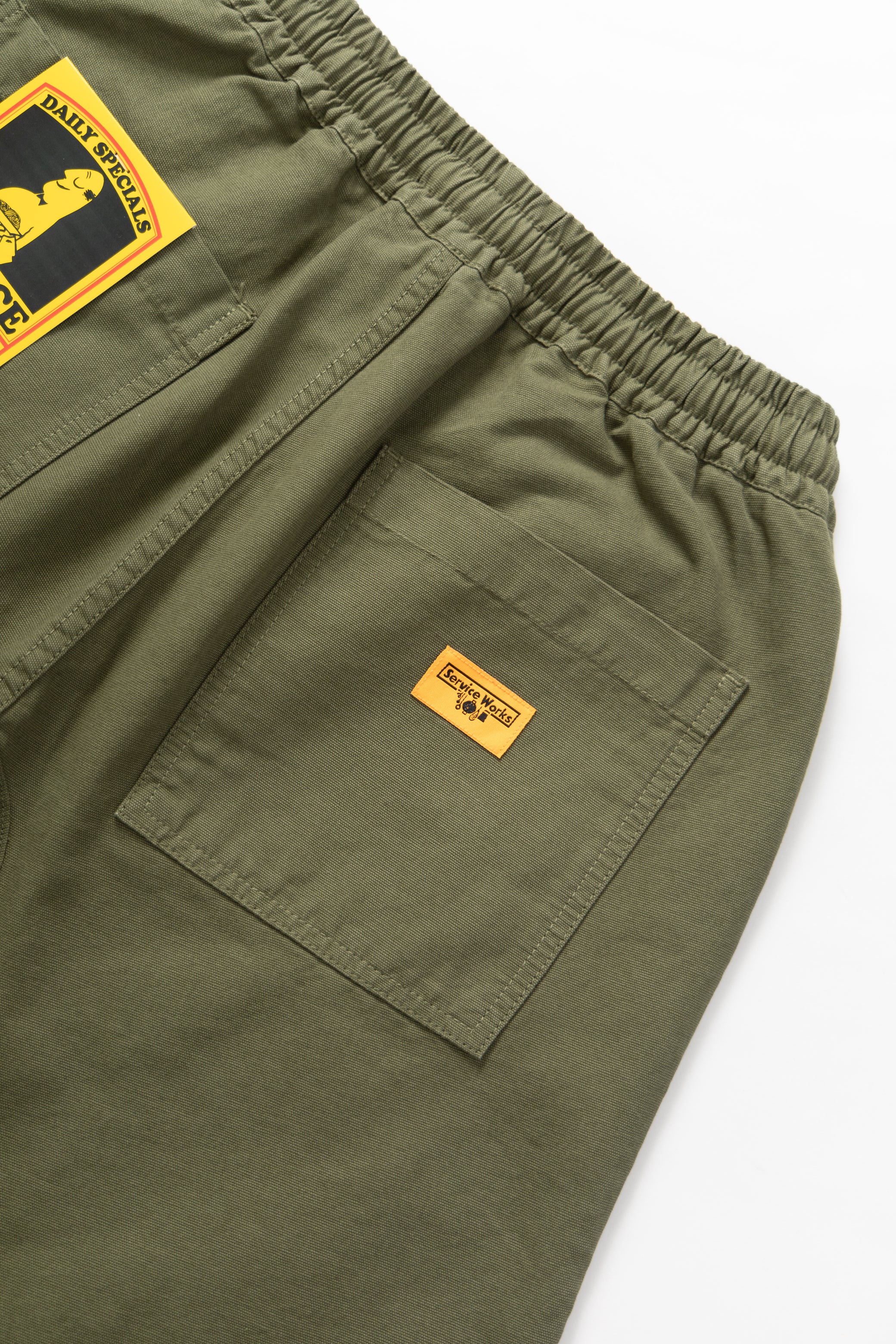 Classic Chef Shorts - Olive - Image 4