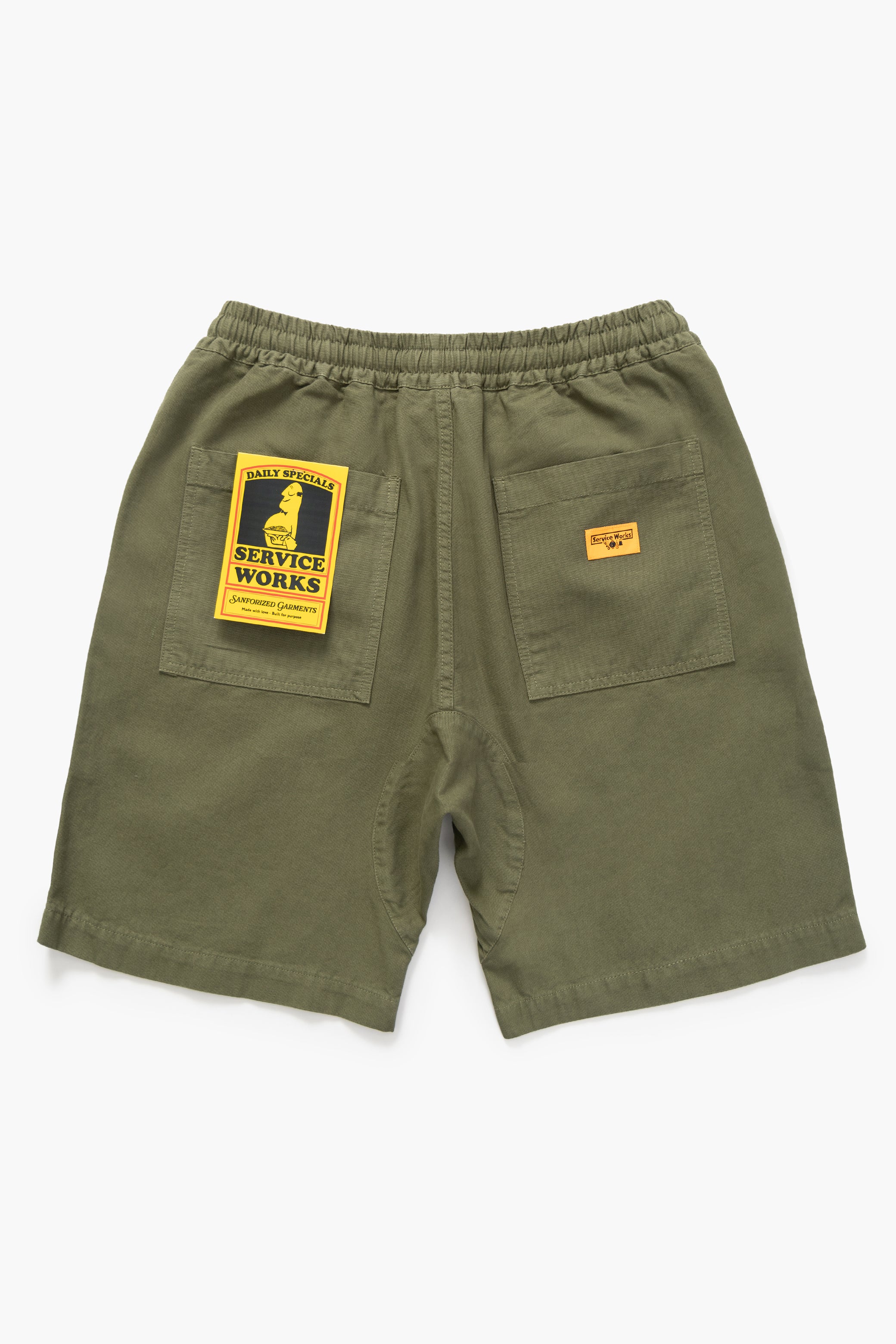 Classic Chef Shorts - Olive - Image 6