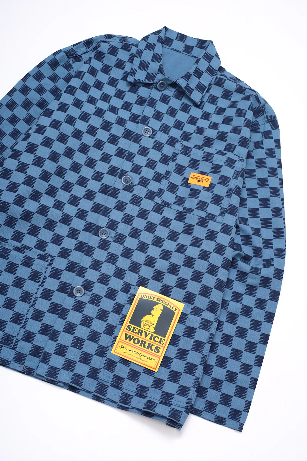 Classic Chore Shirt - Blue Checker - Image 2