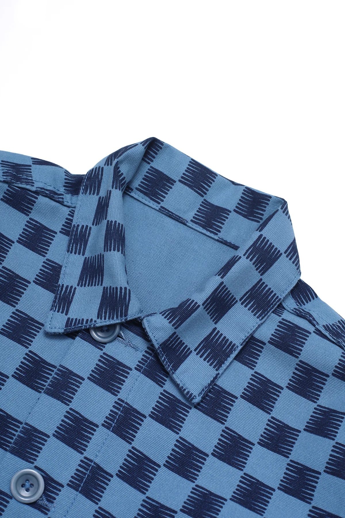 Classic Chore Shirt - Blue Checker - Image 3
