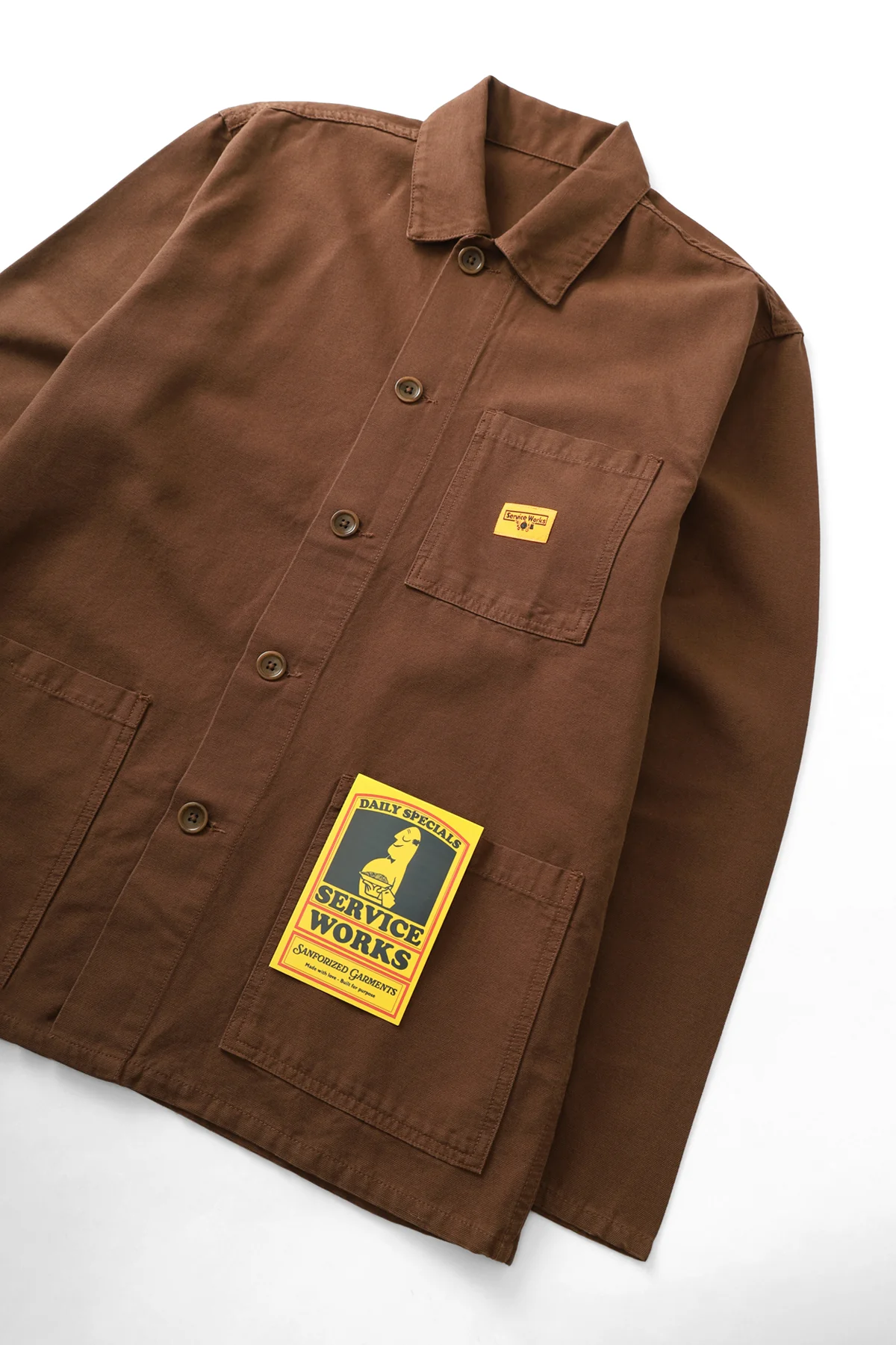 Classic Chore Shirt - Brown - Image 2