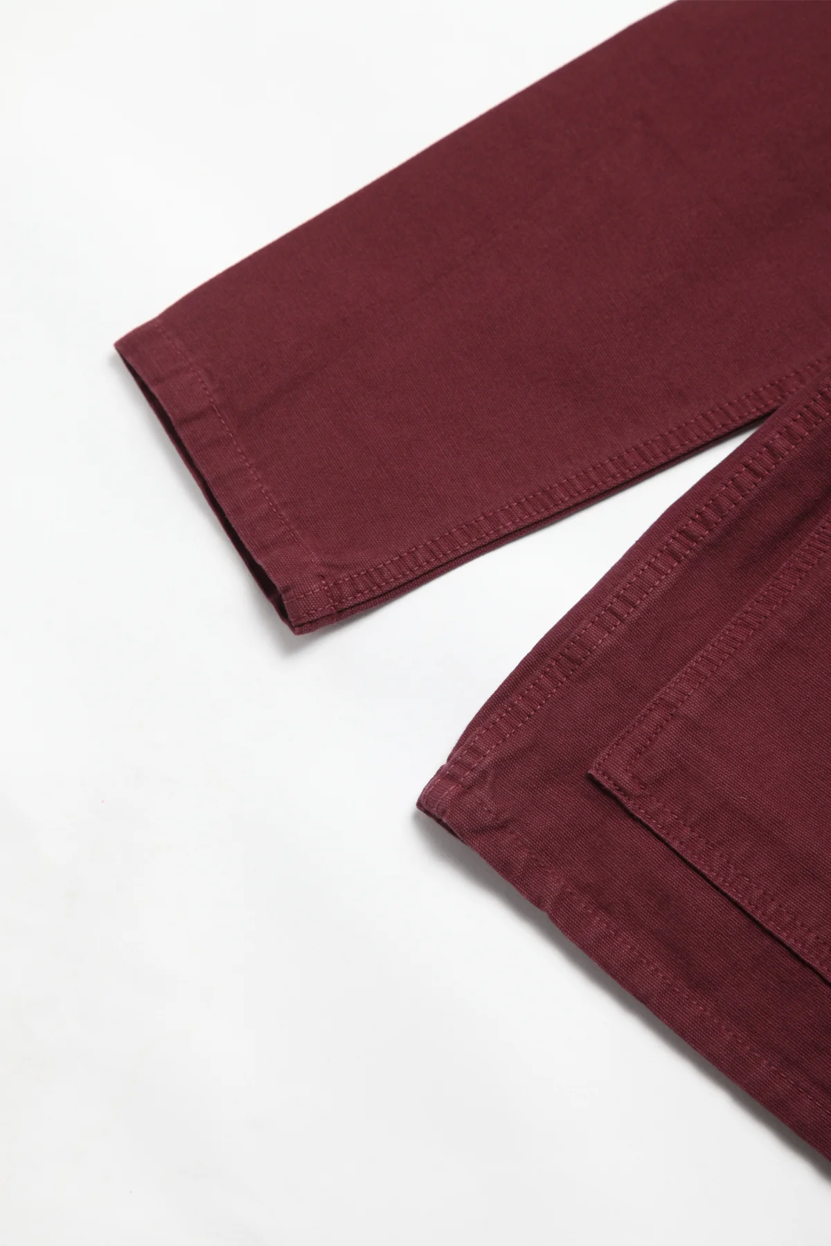 Classic Chore Shirt - Burgundy - Image 6