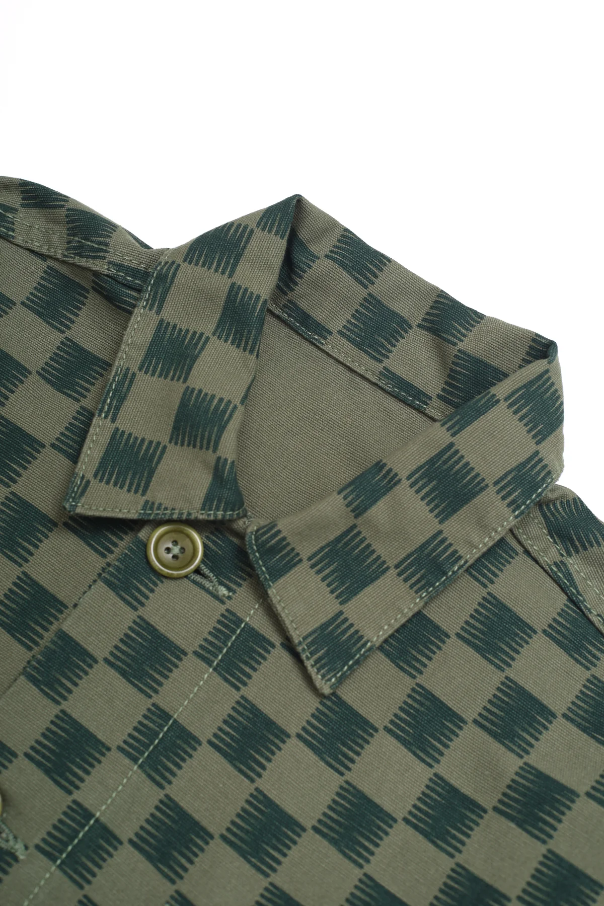 Classic Chore Shirt - Green Checker - Image 3